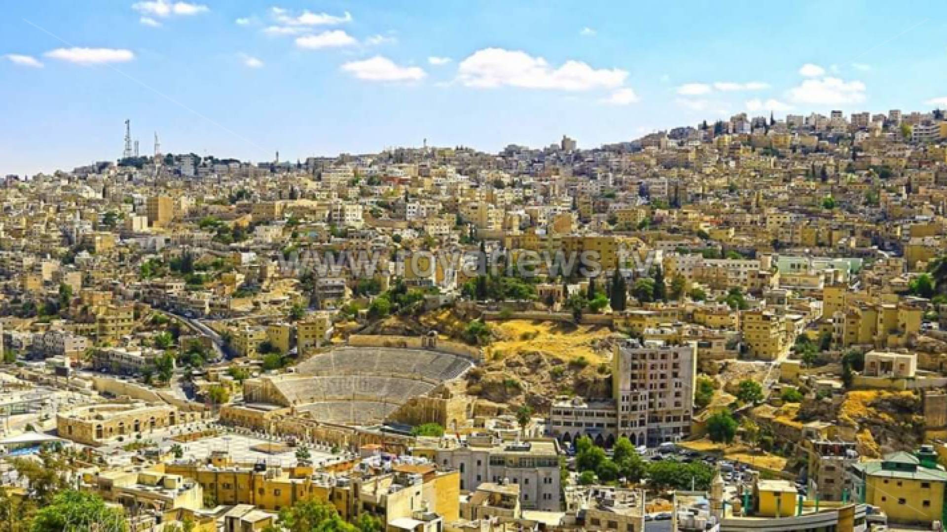 جانب من العاصمة عمان