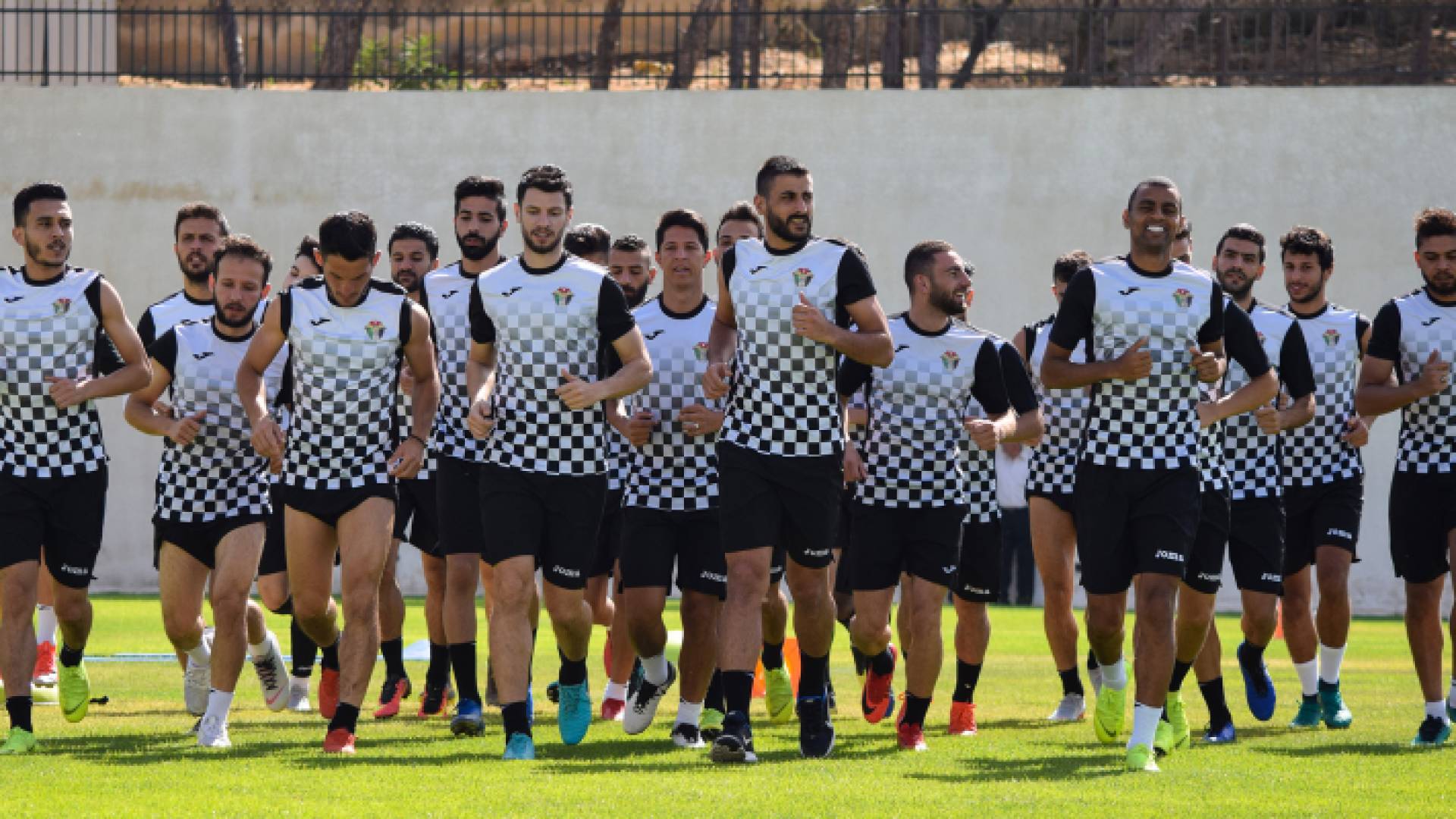 من تدريبات النشامى