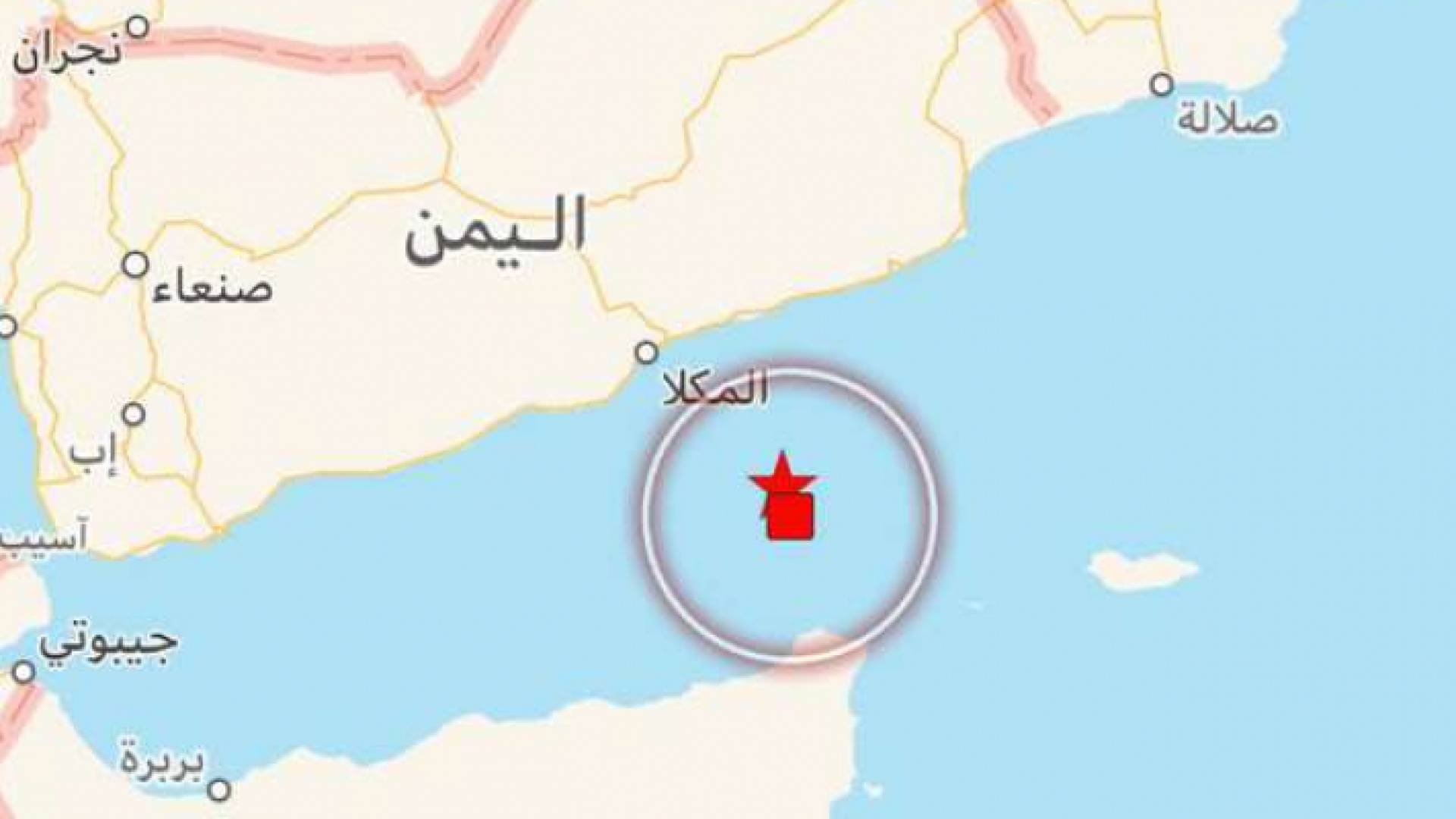 زلزال بقوة 5 درجات يهز خليج عدن ولا أنباء عن خسائر حتى الساعة