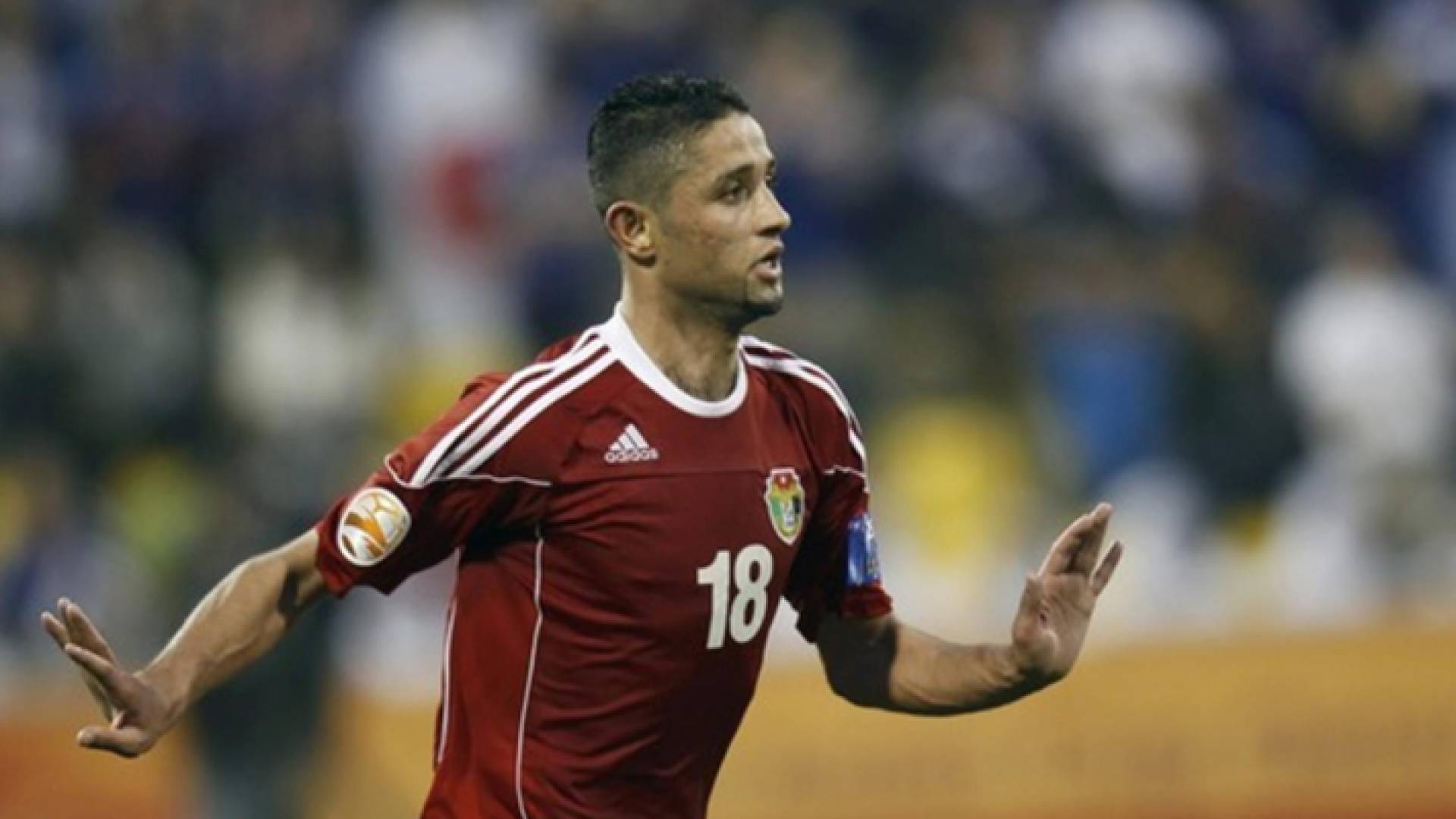 نجم المنتخب الوطني ونادي الوحدات حسن عبدالفتاح