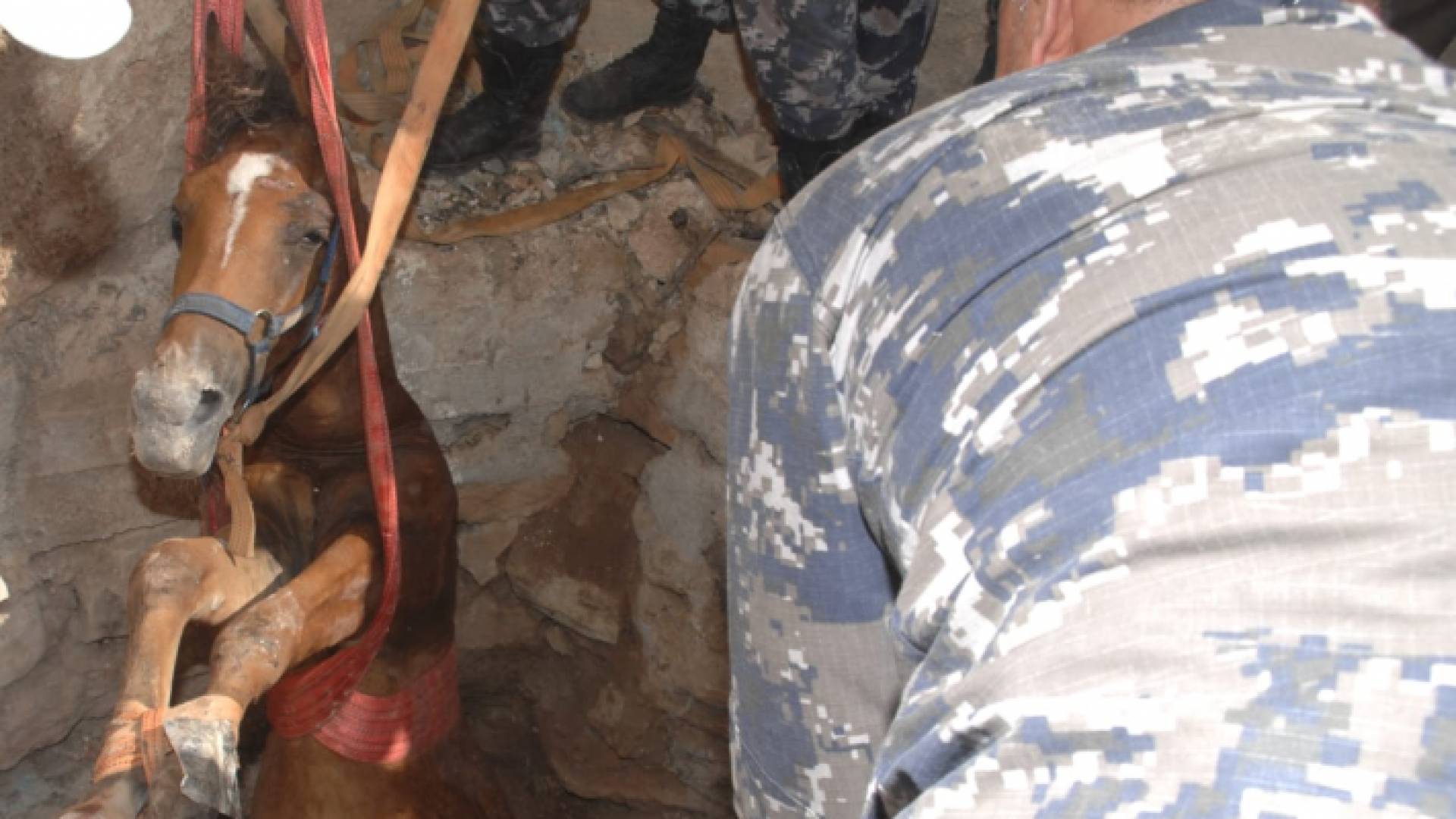 خلال عملية الانقاذ