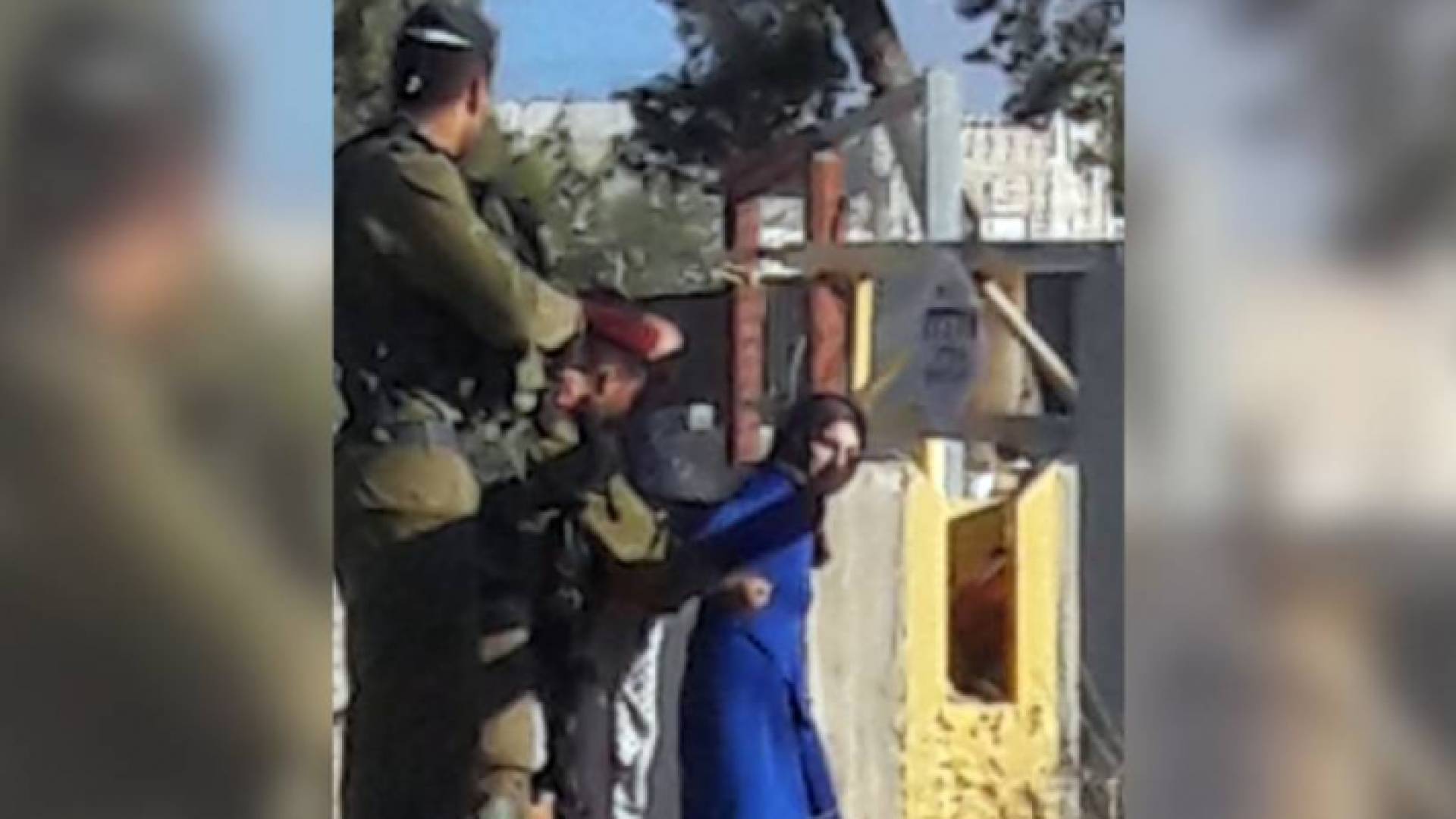 الصورة نشرتها مواقع اخبارية فلسطينة