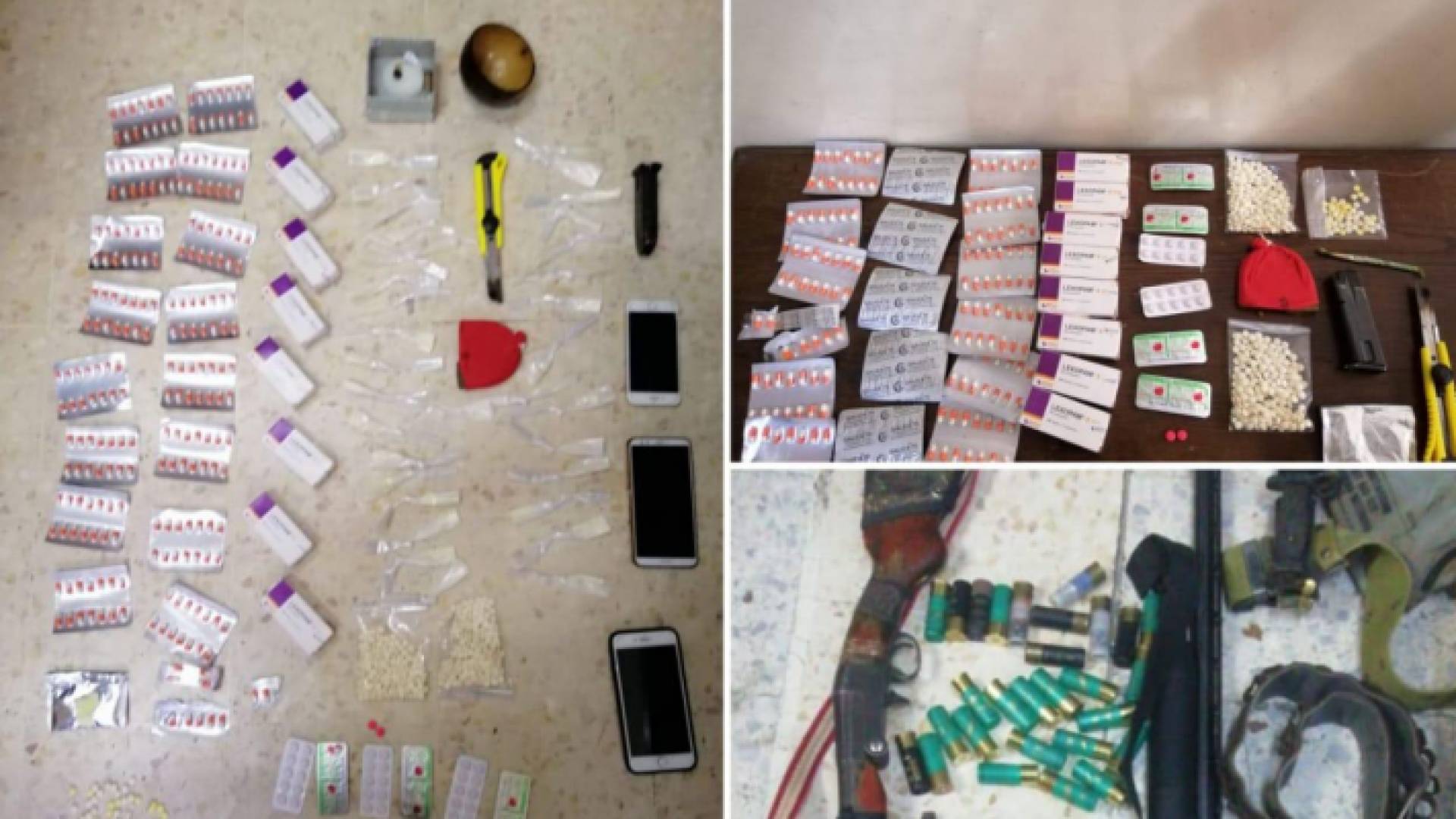 من المضبوطات