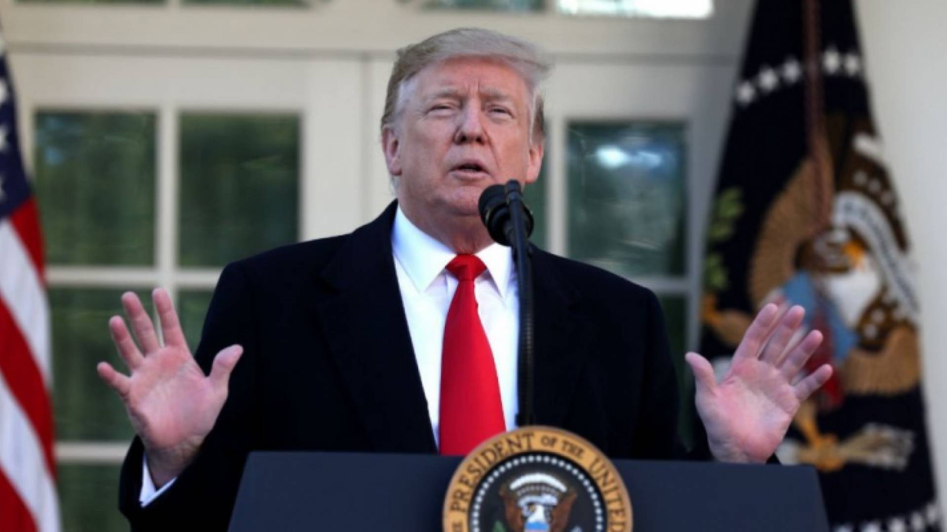 الرئيس الأمريكي دونالد ترمب