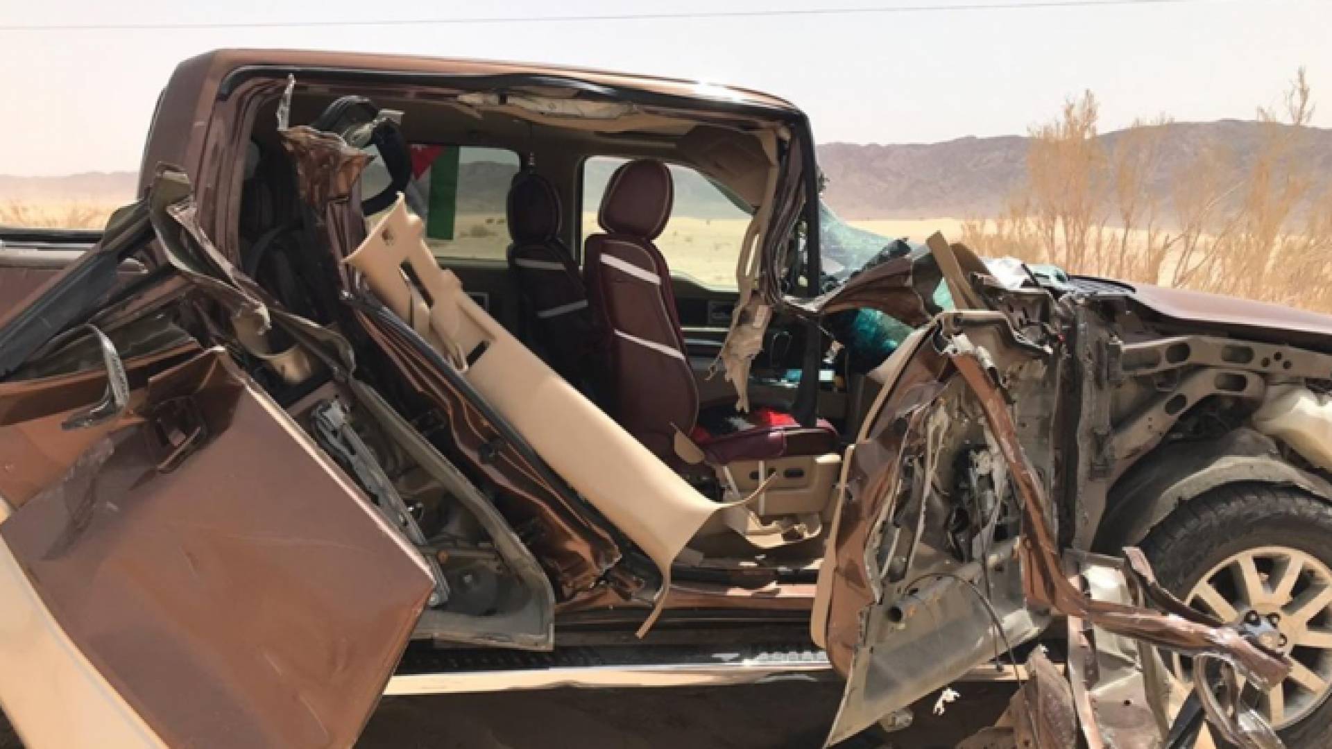 صورة من موقع الحادث - الأمن العام