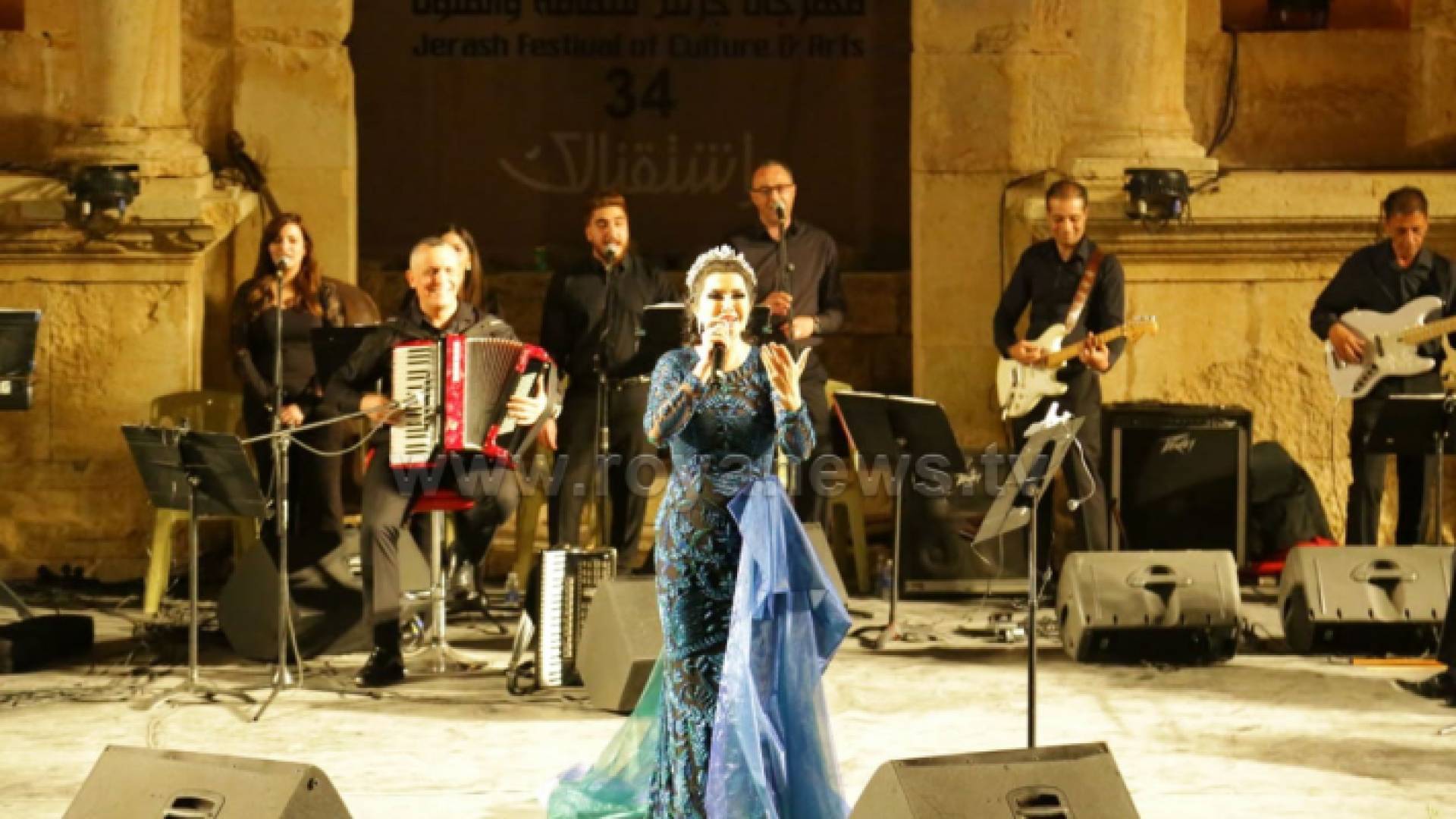 من مهرجان جرش المسرح الشمالي