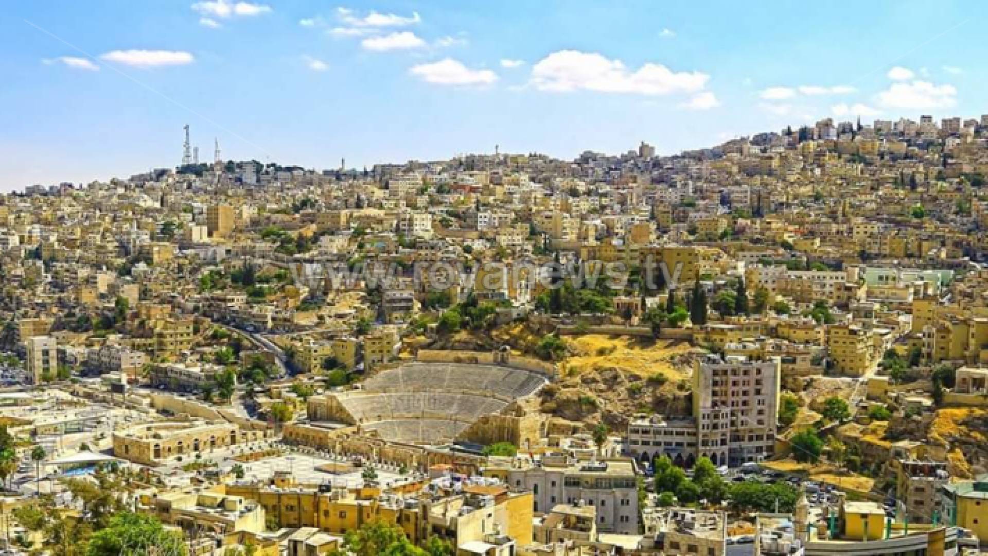 جانب من العاصمة عمان