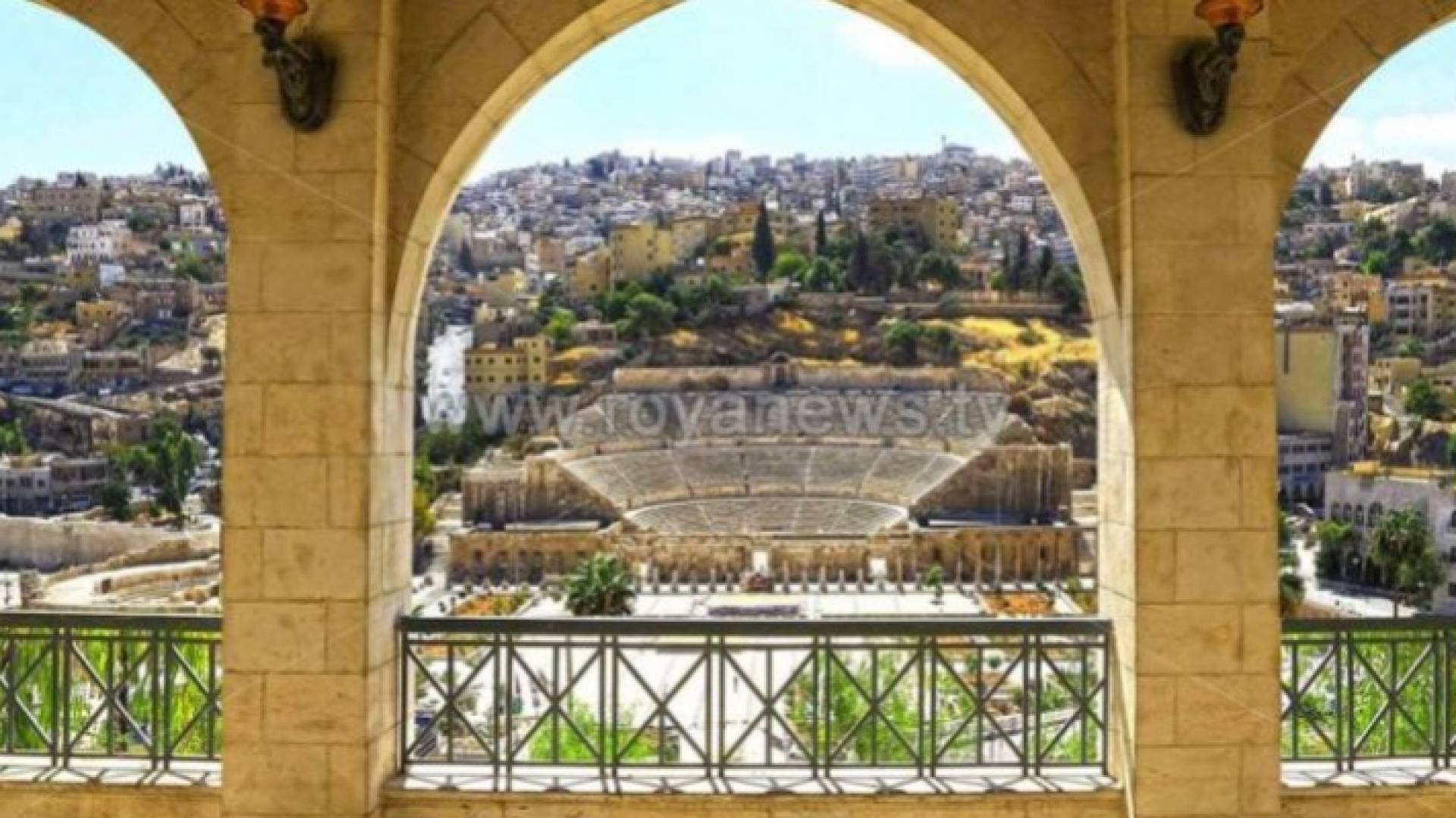 جانب من العاصمة عمان