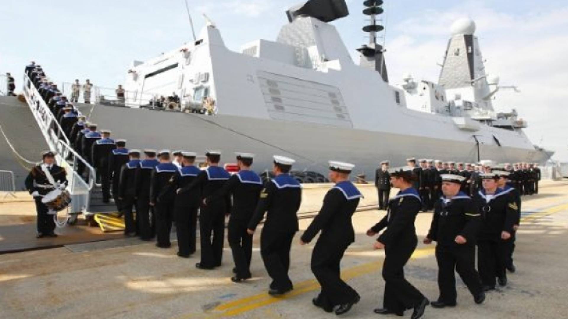 صورة للبحرية الملكية البريطانية - ارشيفية