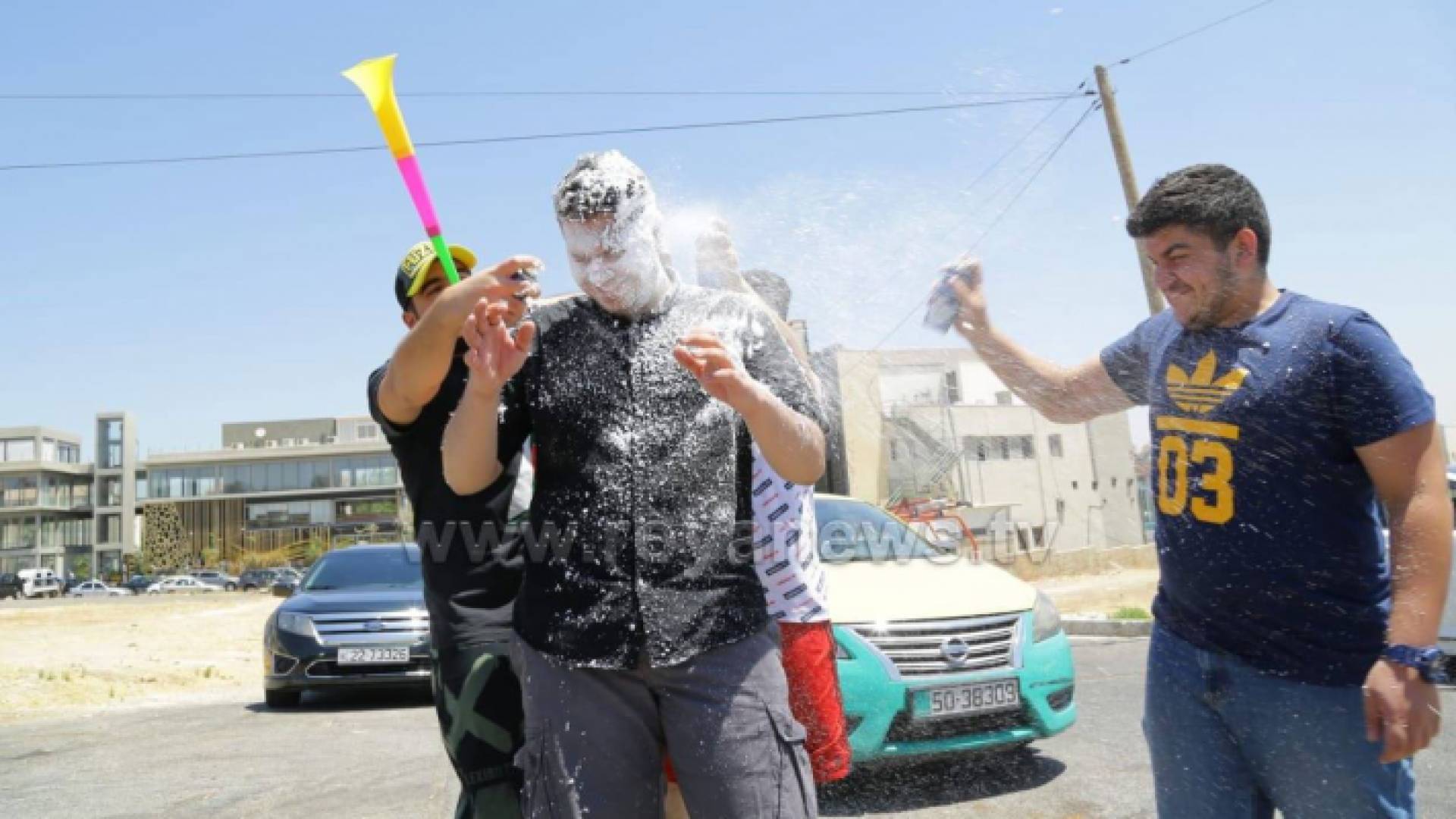 من احتفال طلبة التوجيهي