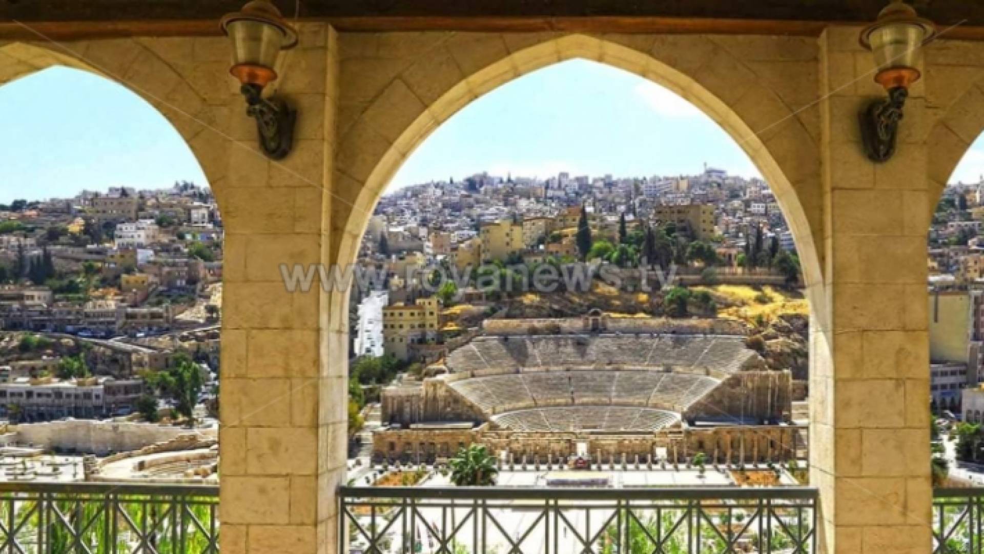 جانب من العاصمة عمان