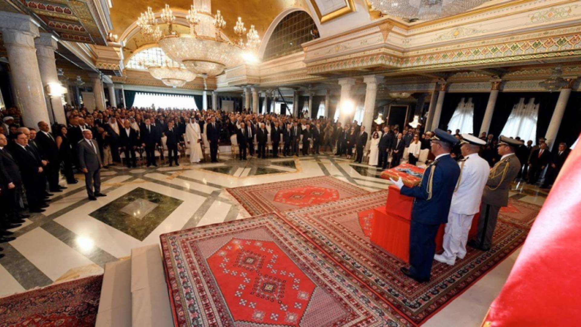 مراسم تشيع الرئيس التونسي الباجي قايد السبسي