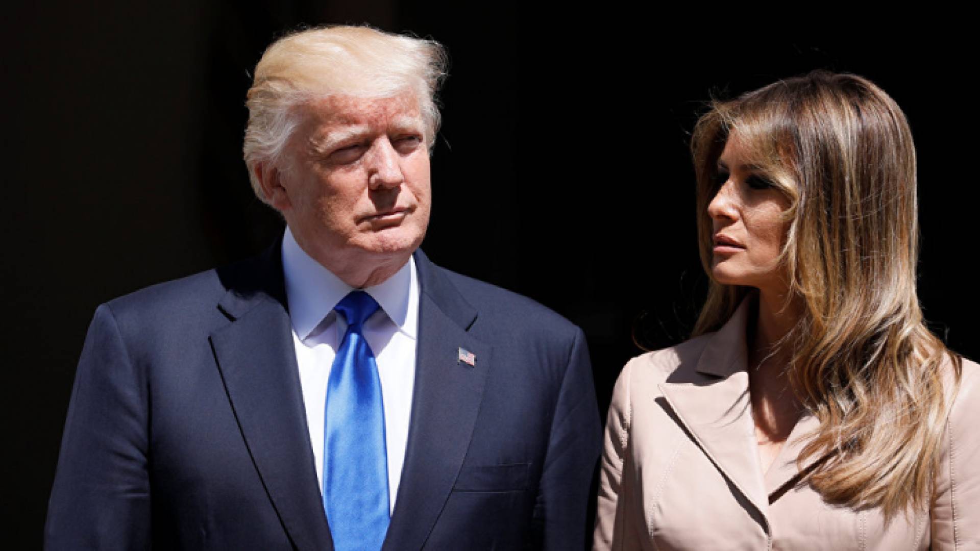 ترمب وزوجته
