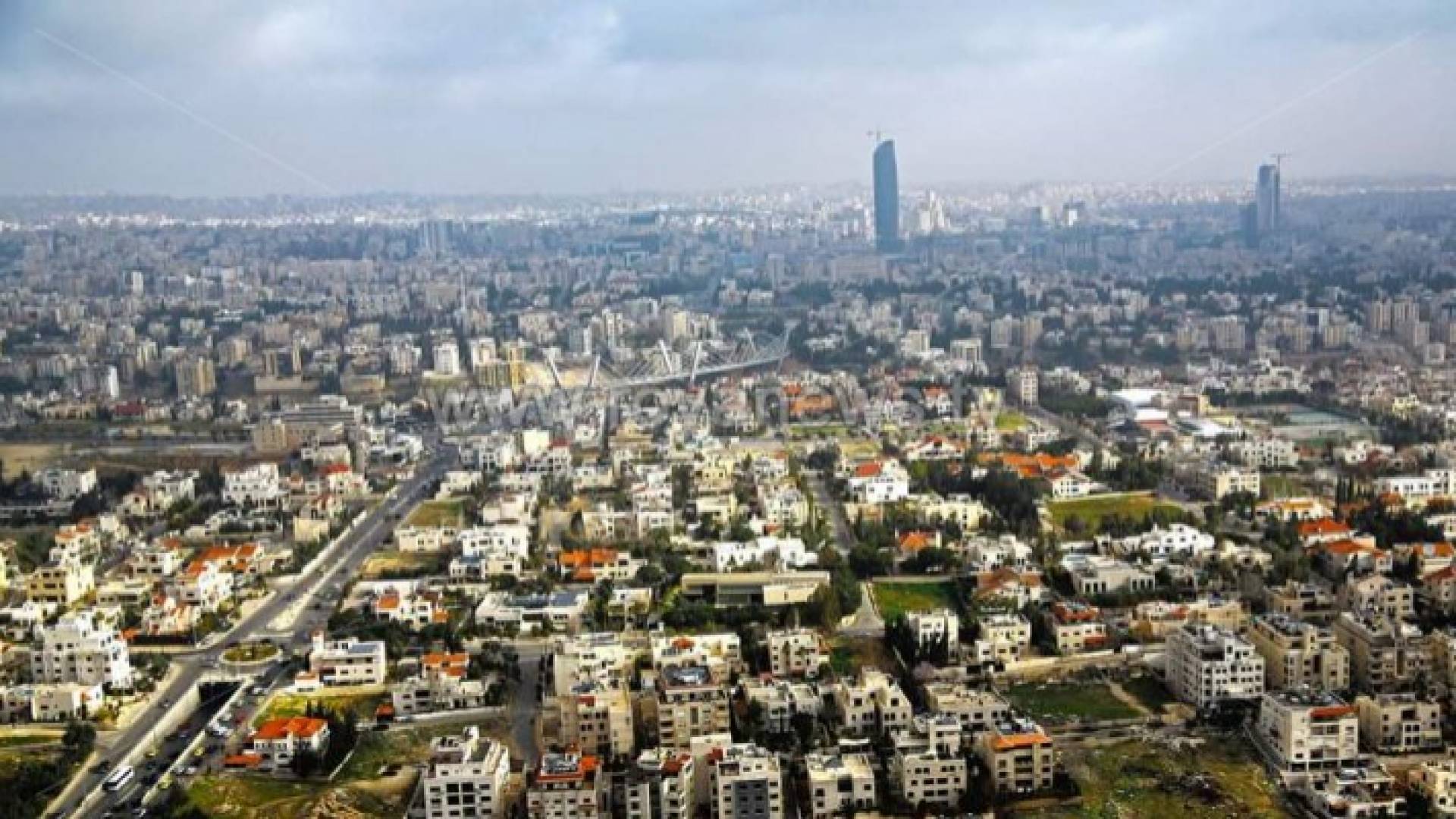 جانب من العاصمة عمان