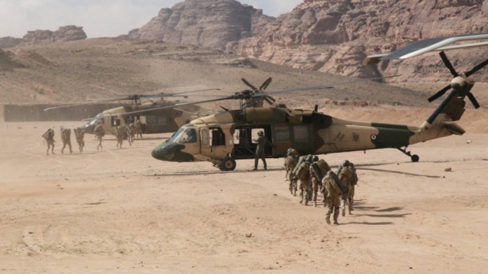 الصورة من موقع الجيش الأردني