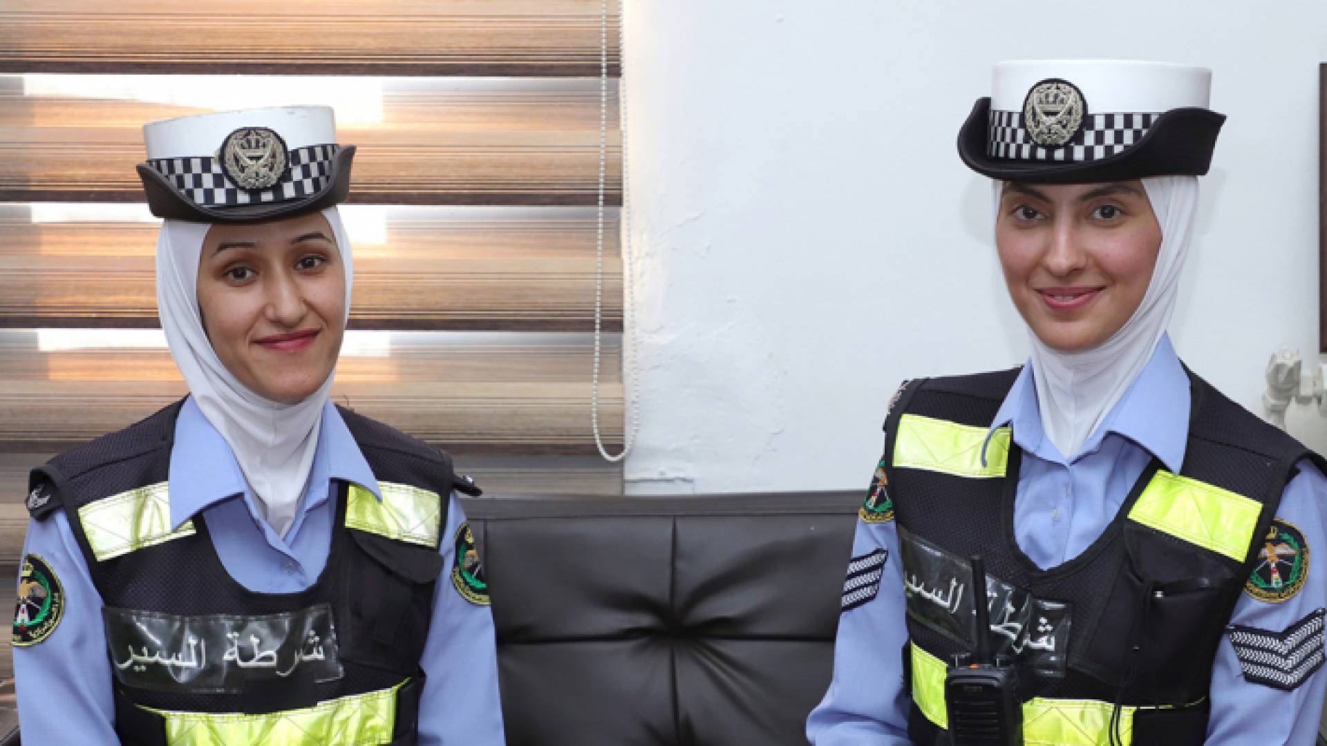 نشميات إدارة السير بتول جمال وايمان الحراحشة