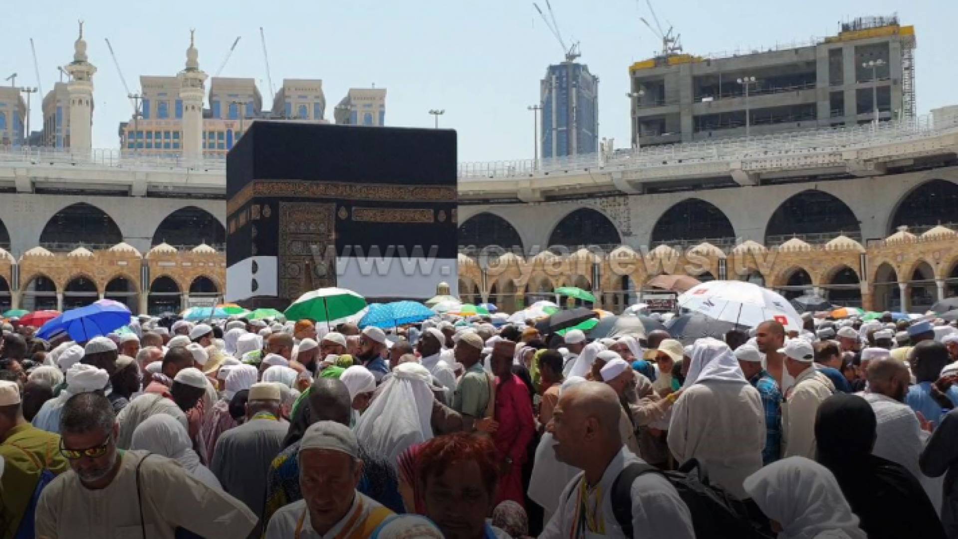 صورة من الكعبة المشرفة ظهر الاحد