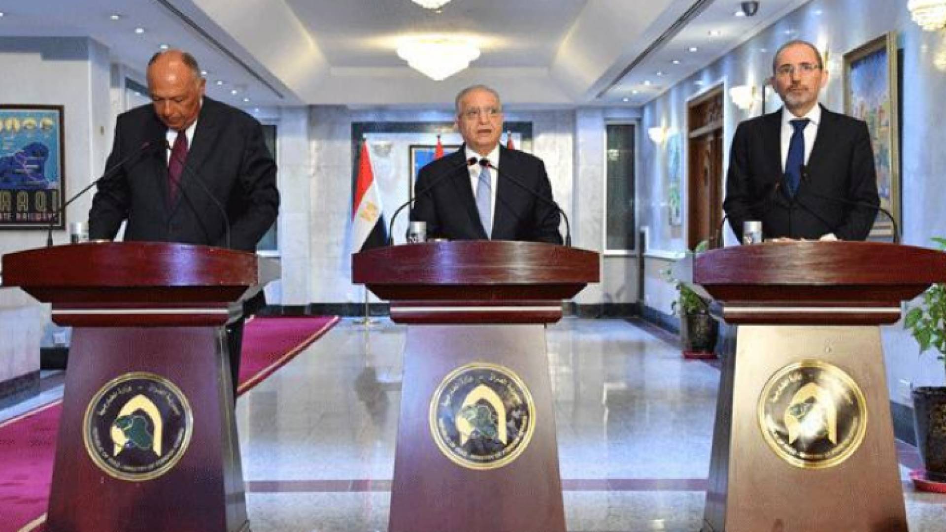 اجتماع وزاري ثلاثي يضم الأردن ومصر والعراق في بغداد