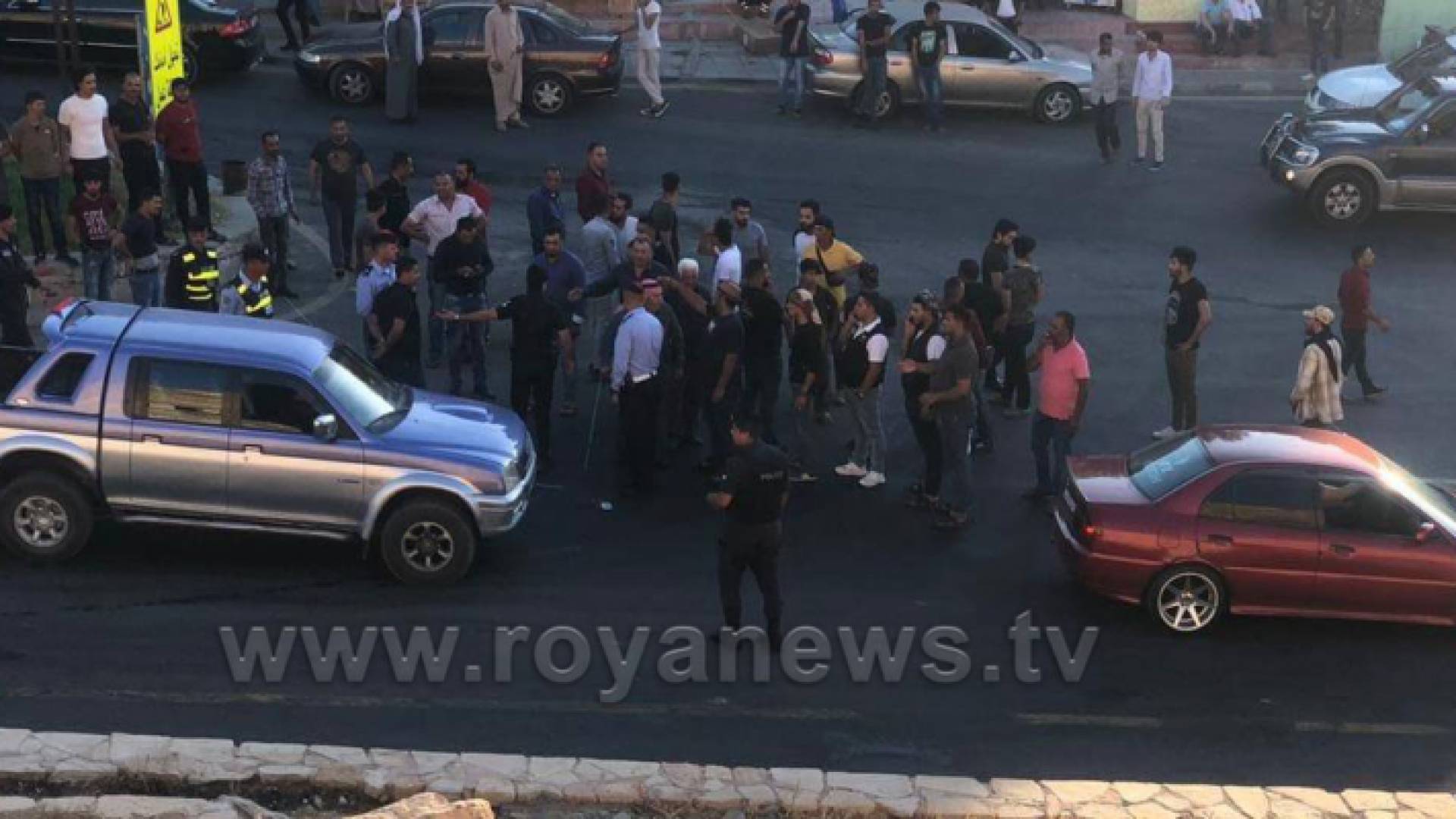 تجمع على مدخل وادي موسى لمنع إقامة الاحتجاجات