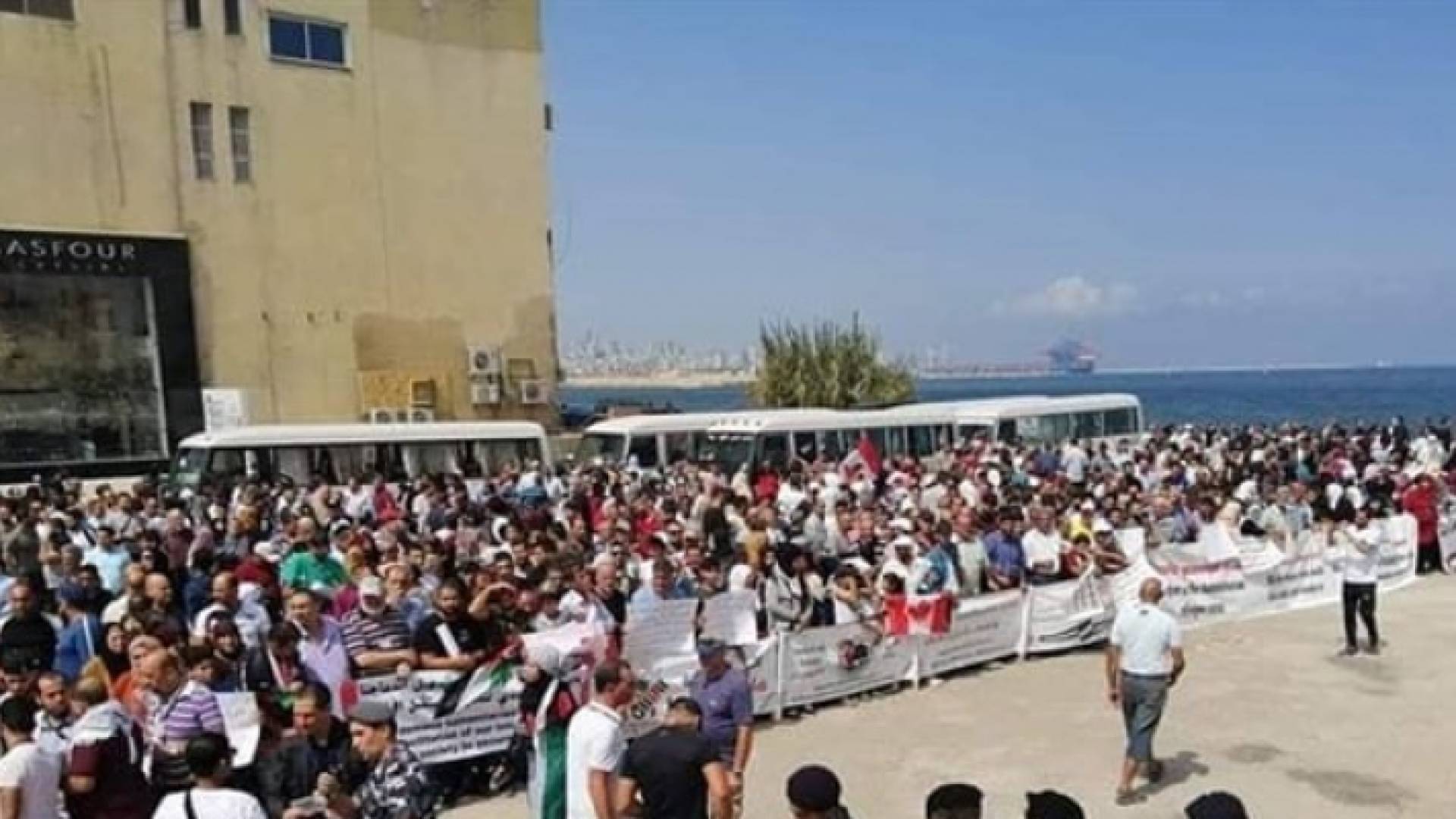 جانب من المظاهرة