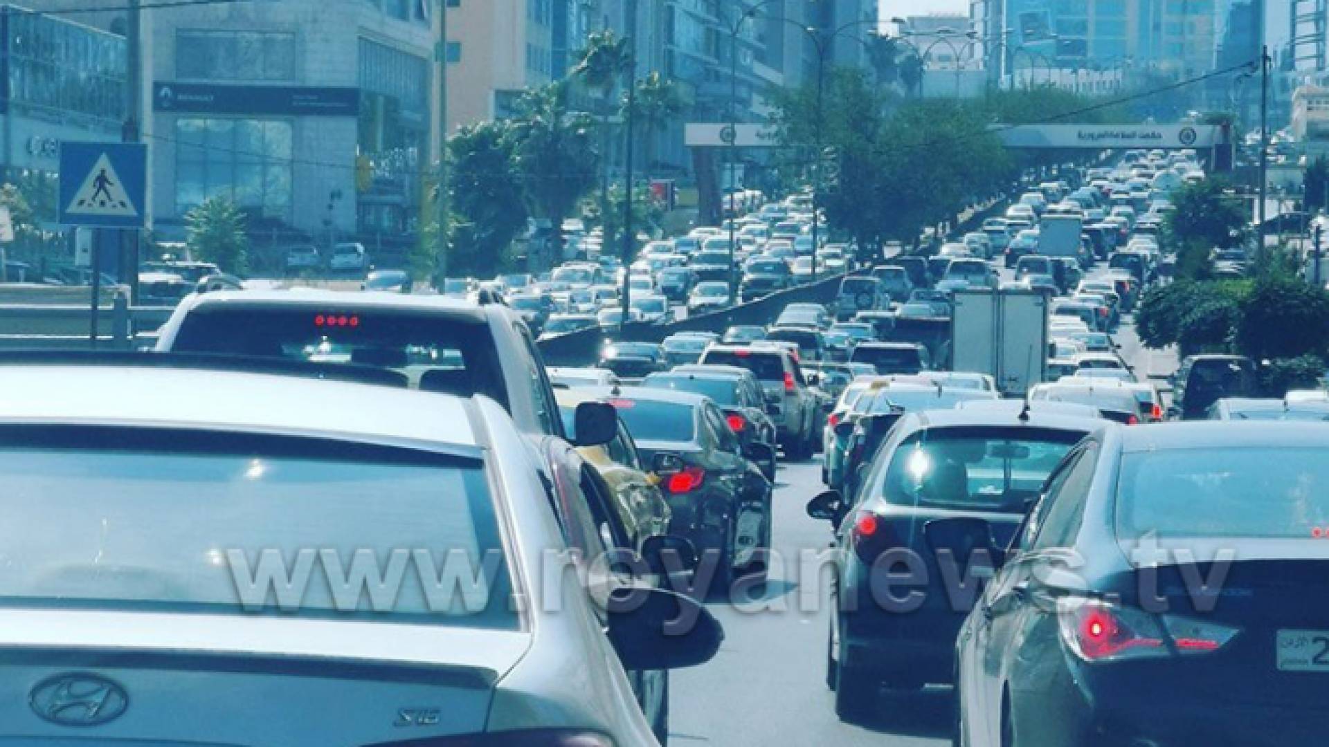 من أزمة شارع مكة بالعاصمة عمان