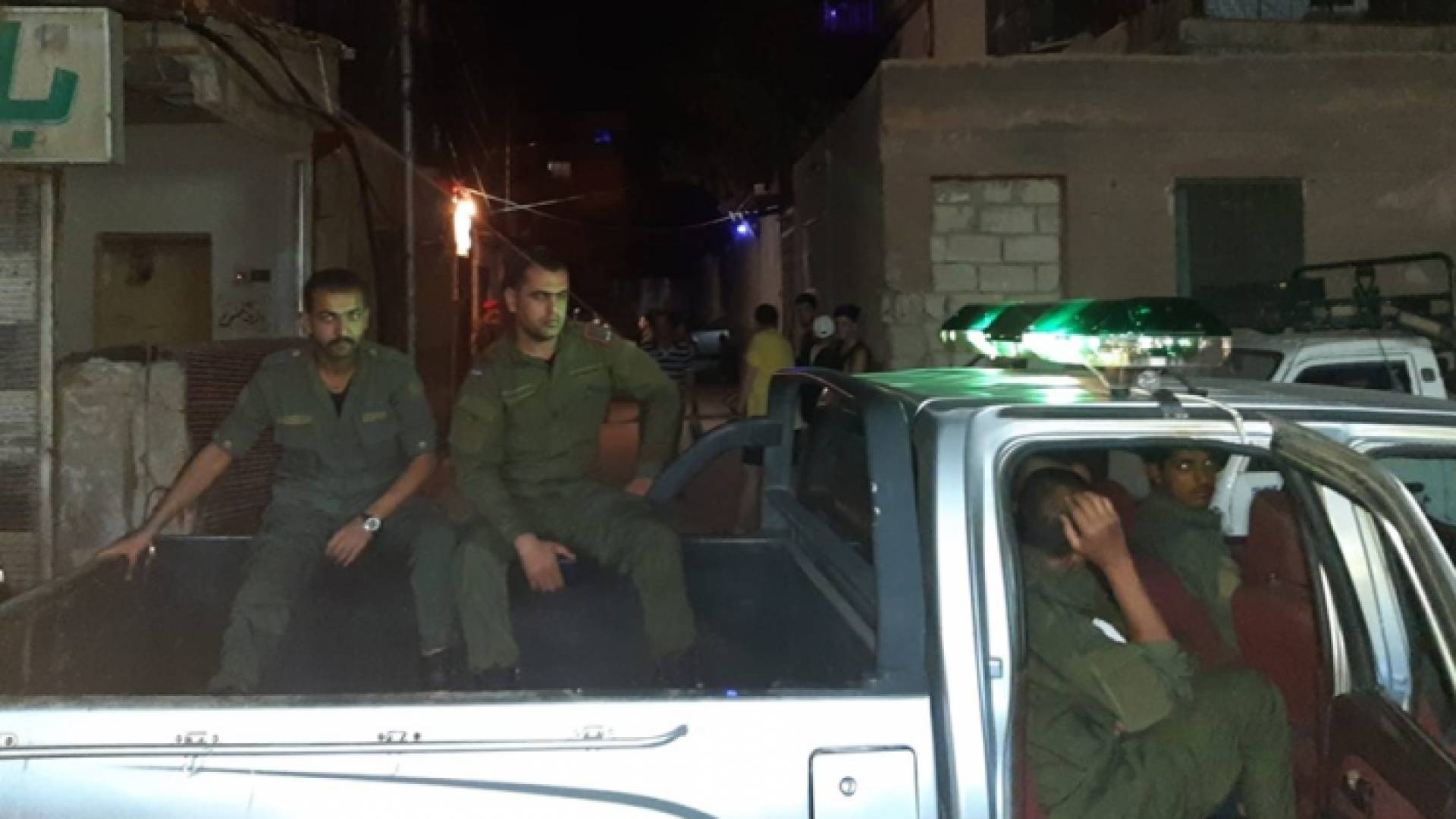 الصورة من صفحة الشرطة السورية على الفيسبوك