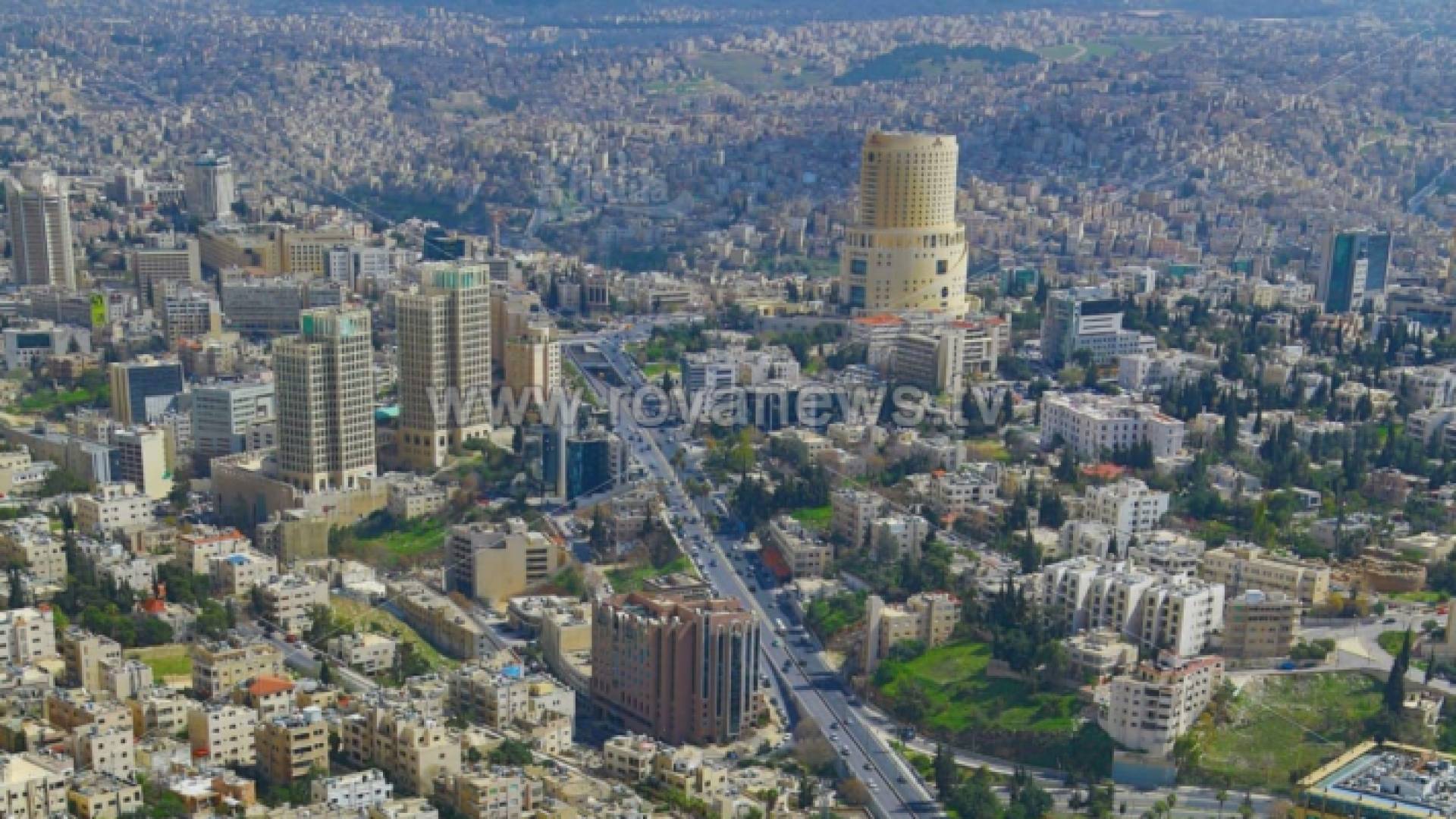 جانب من العاصمة عمان