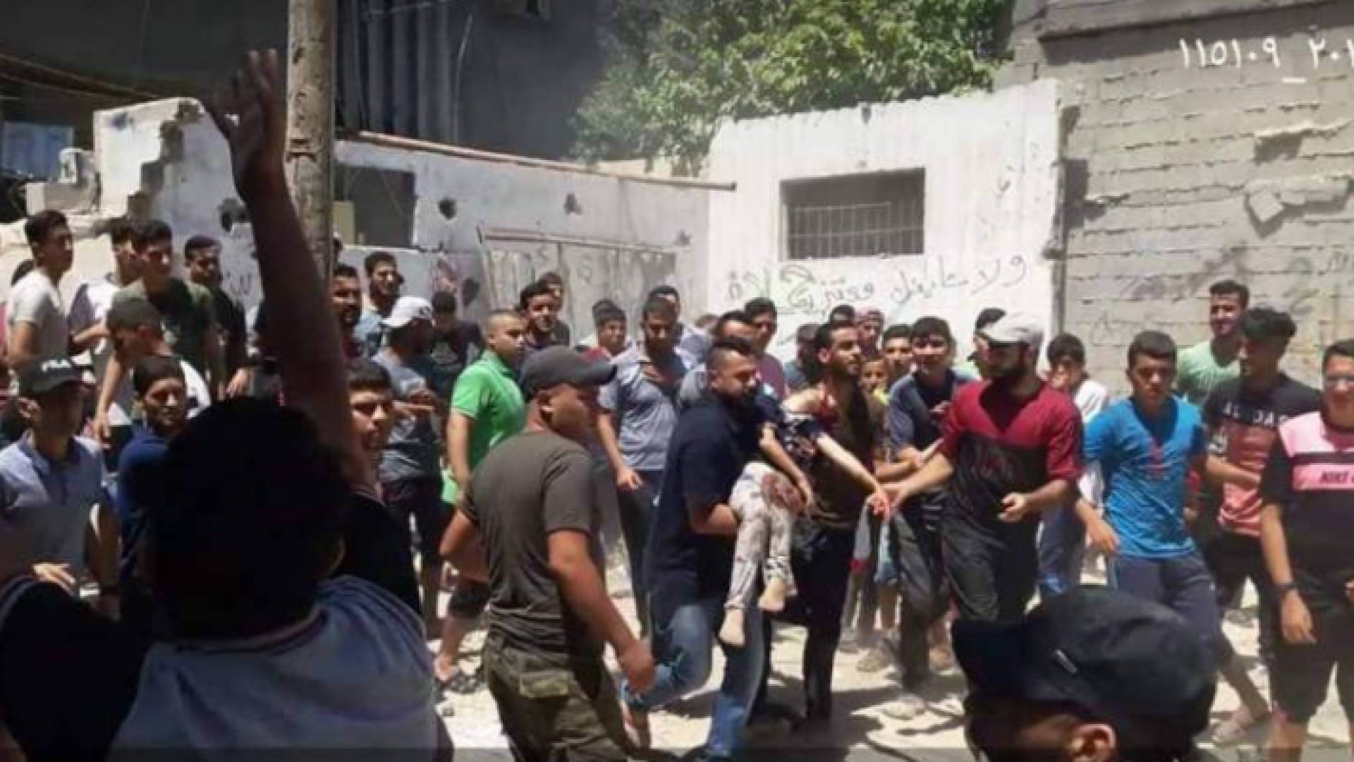 الطفلة توفيت اثر انهيار سقف غرفة قديمة