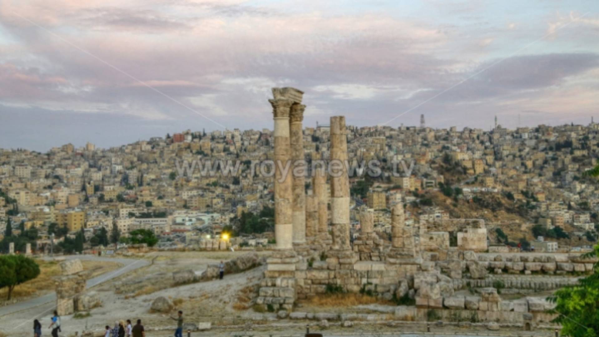 جانب من العاصمة عمان