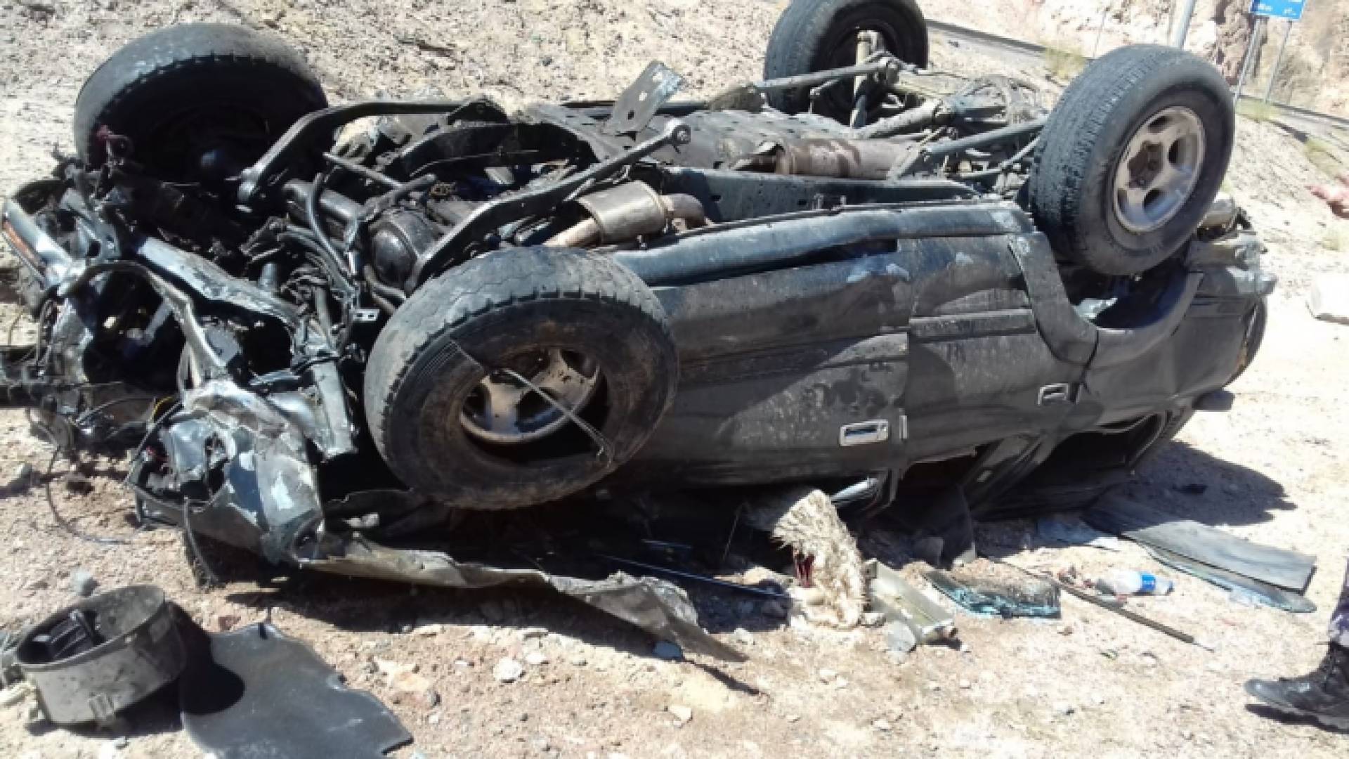 صورة من الحادث