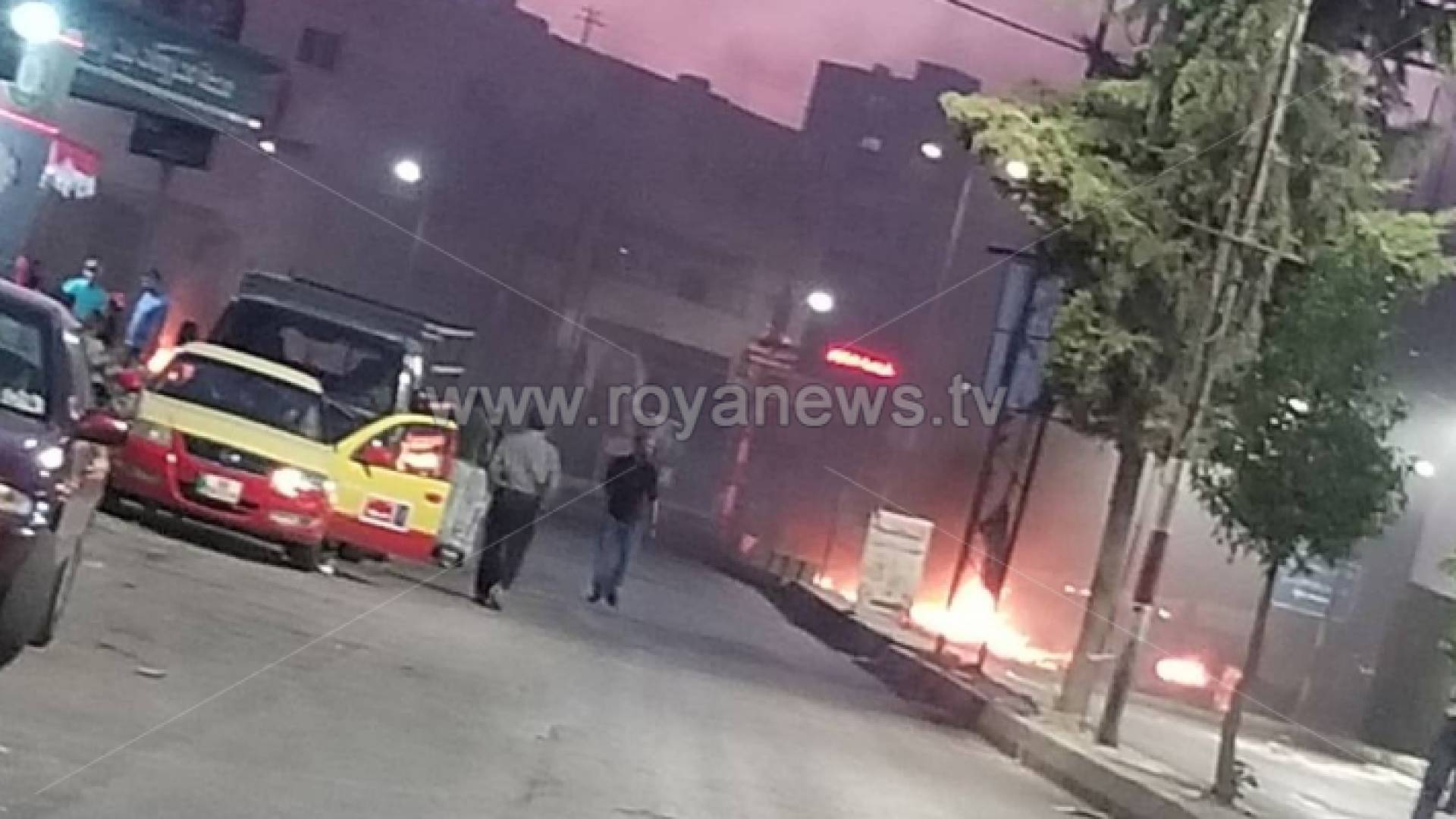 إغلاق شارع رئيسي في اربد احتجاجا على مقتل أحد الأشخاص