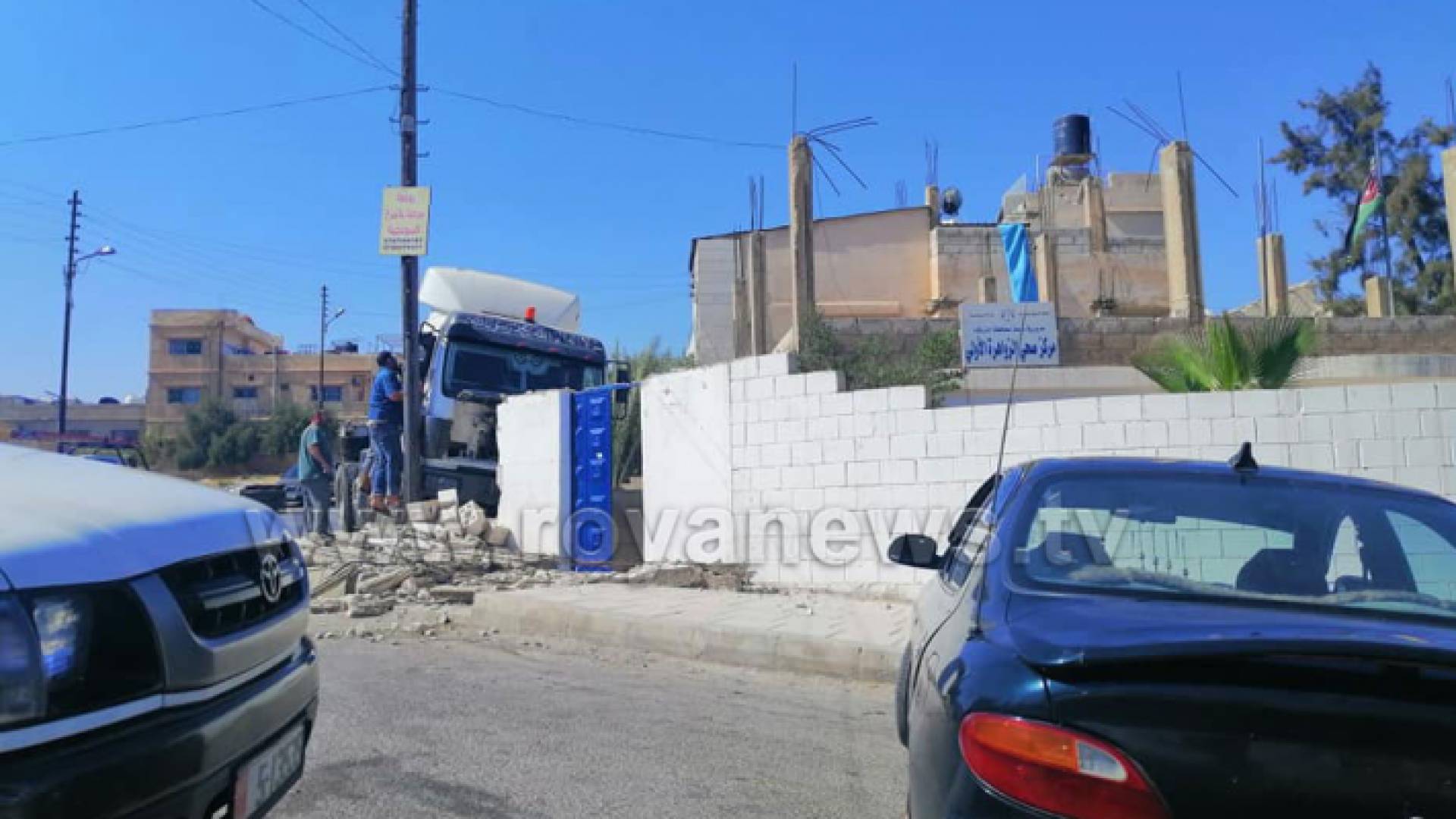 صورة من موقع الحادث