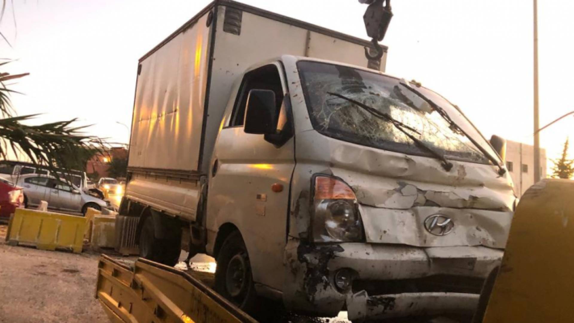 صورة من موقع الحادث