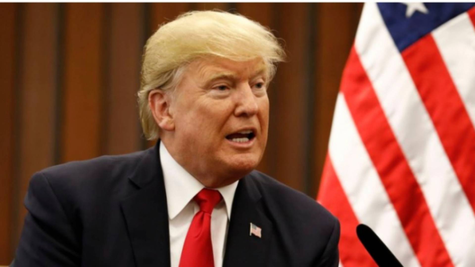 الرئيس الامريكي دونالد ترمب