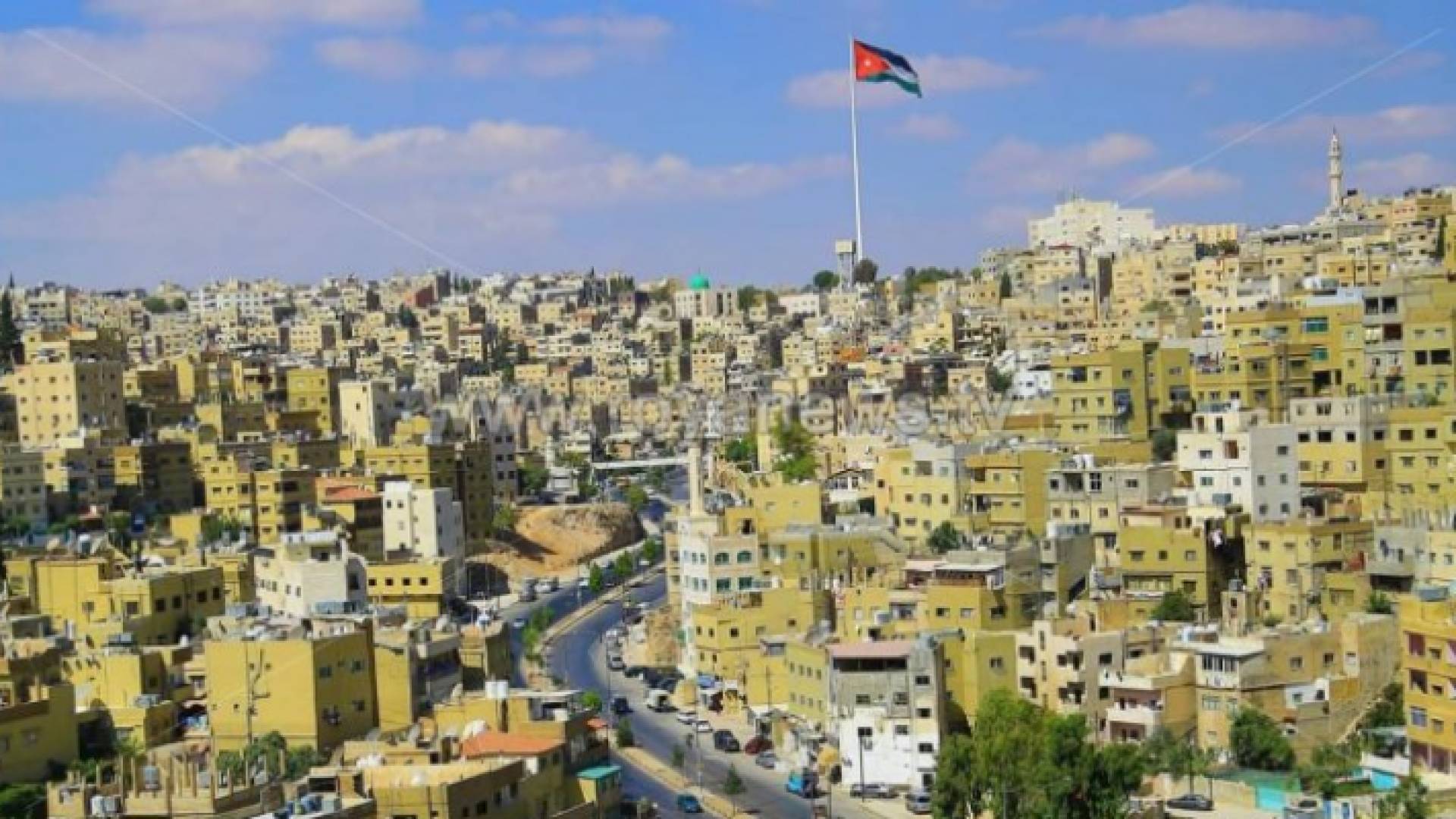 جانب من العاصمة عمان