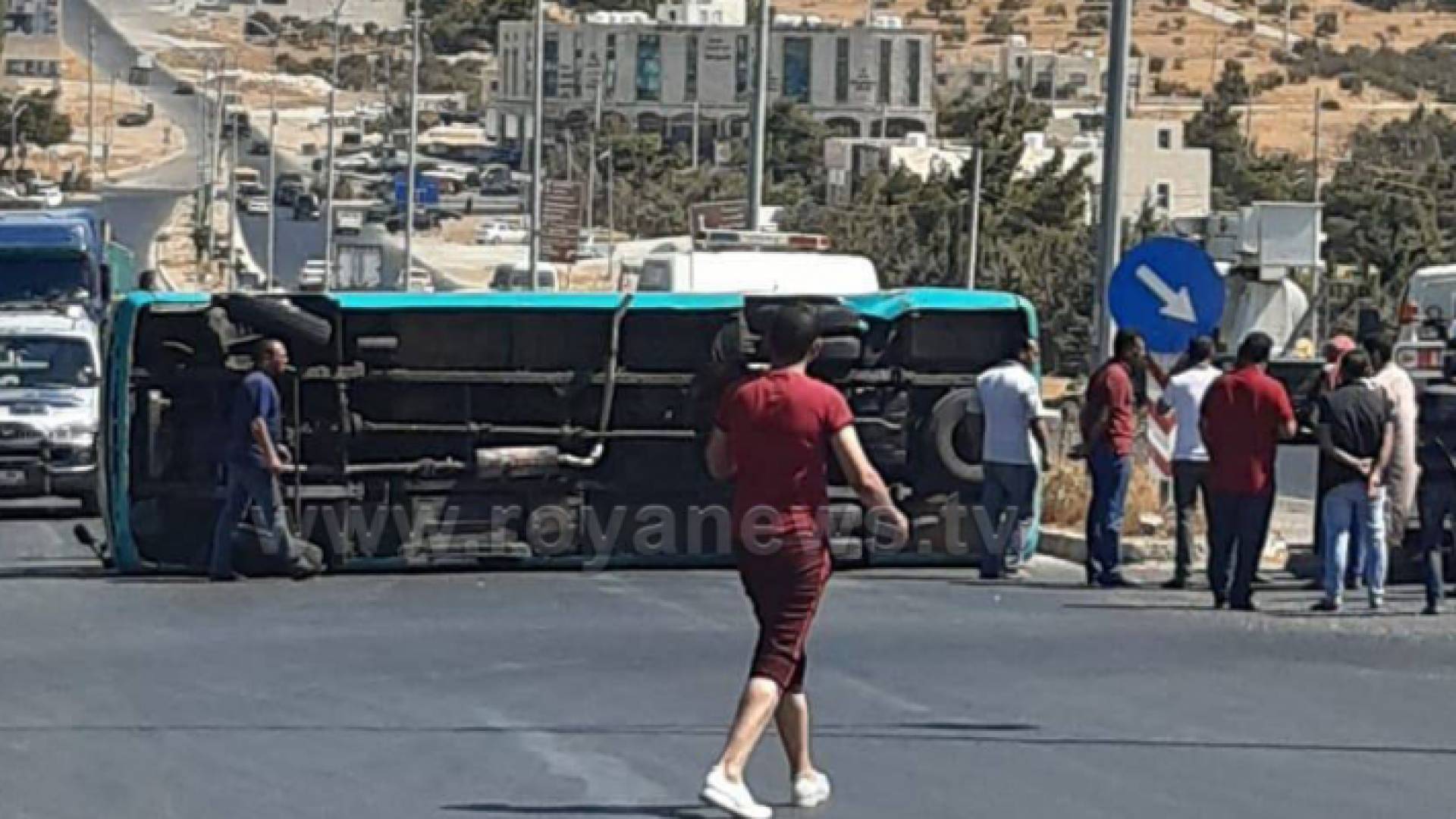 صورة من موقع الحادث