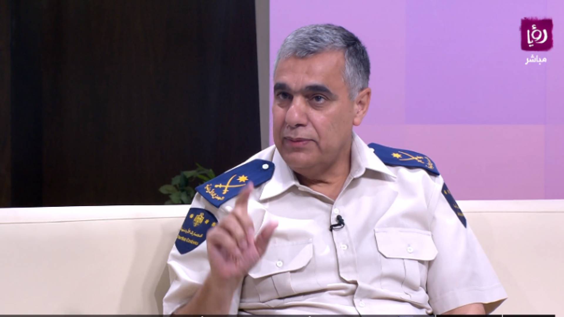 مدير الجمارك اللواء عبدالمجيد الرحامنة