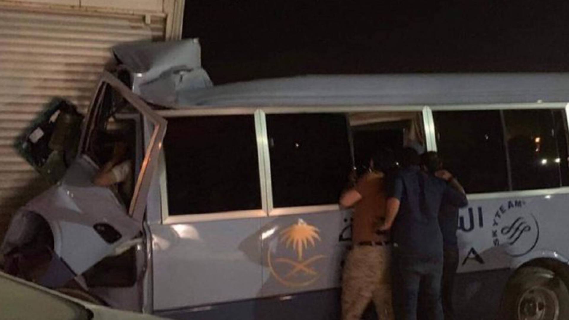 جانب من الحادث