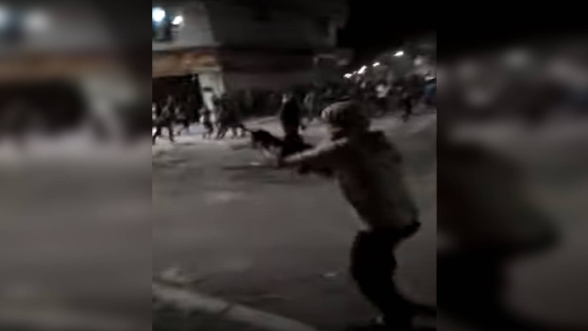 مطلق النار في الرمثا