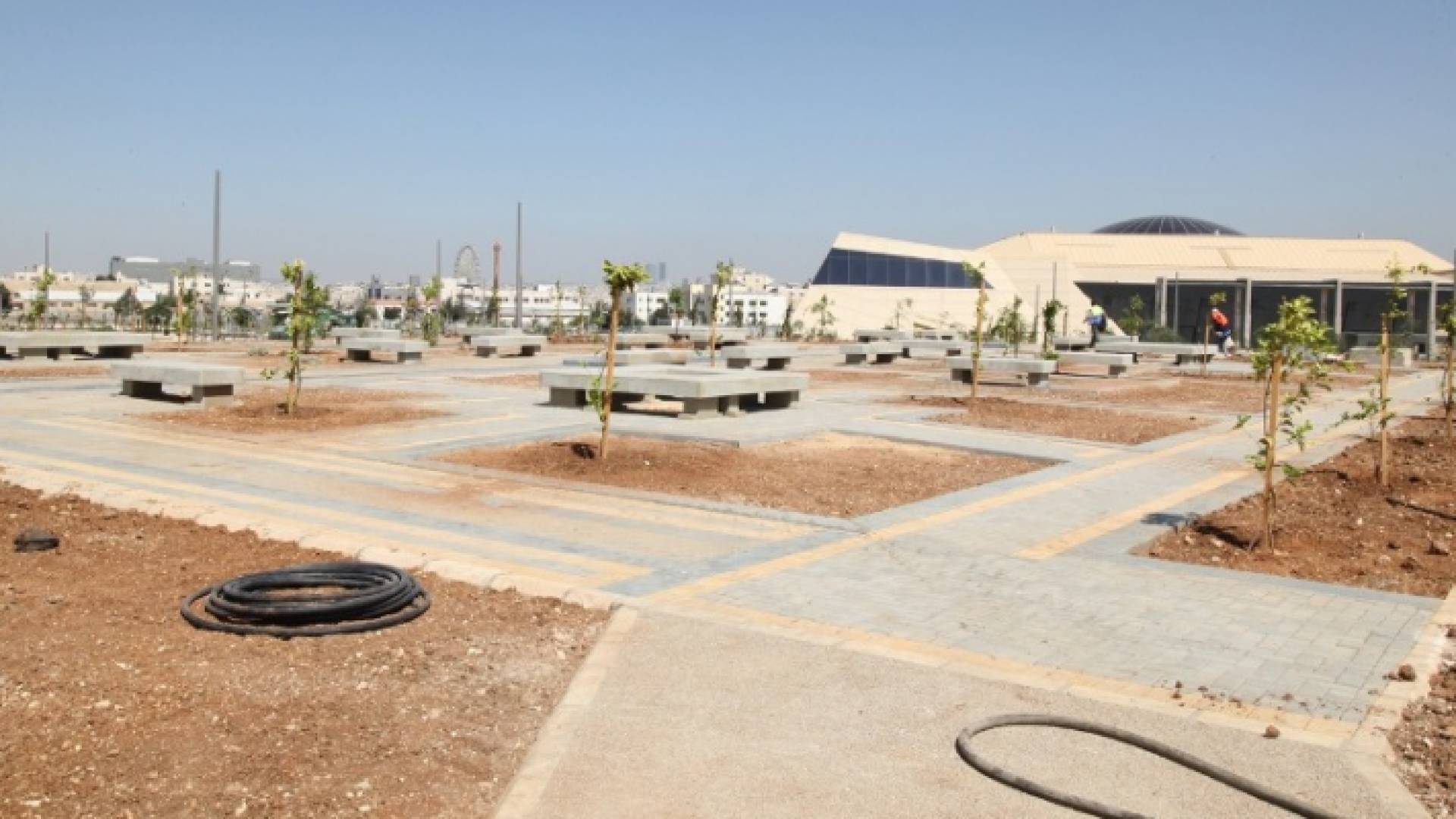 حدائق الملك عبدالله الثاني في المقابلين