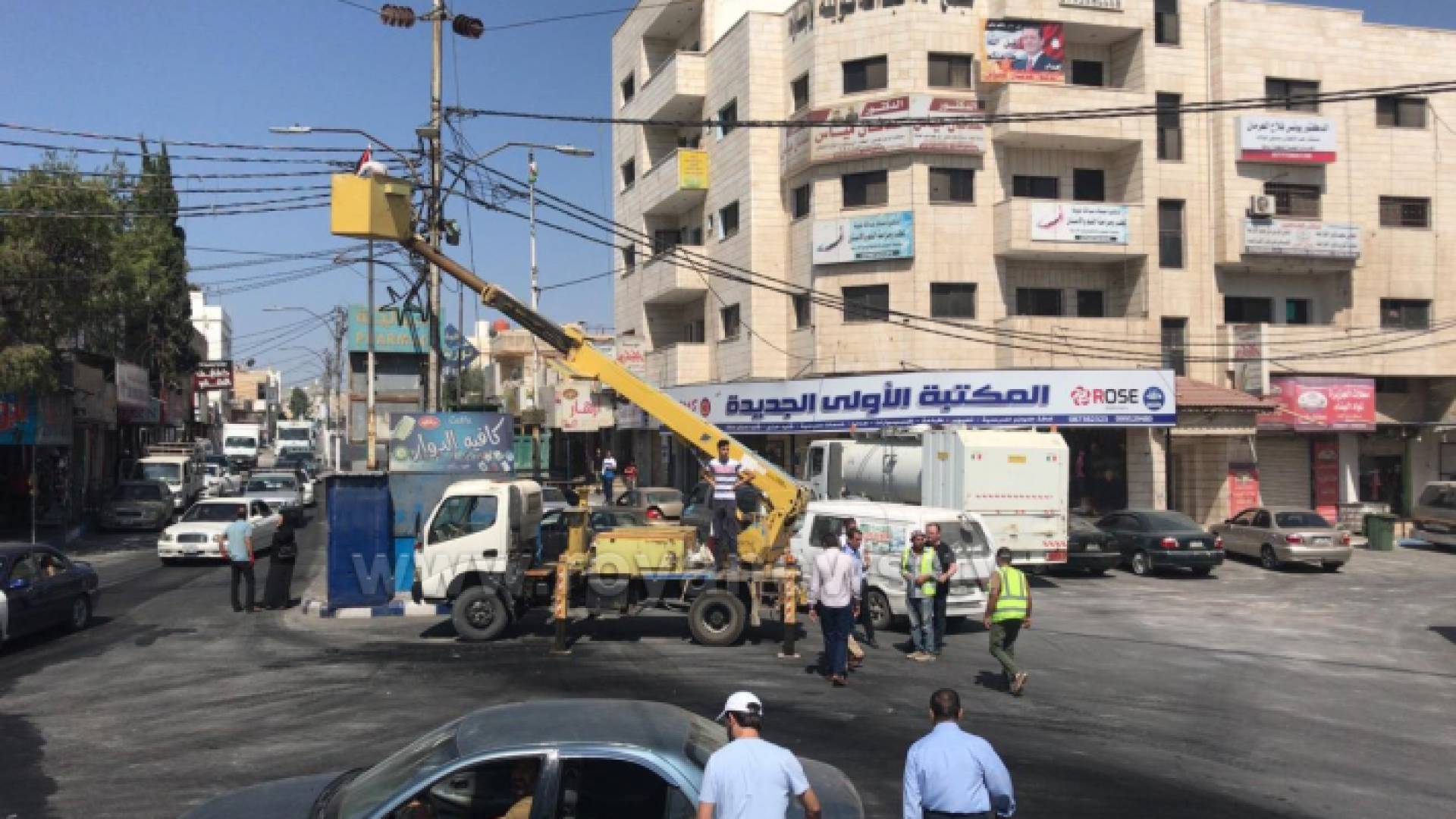 من دوار الرمثا