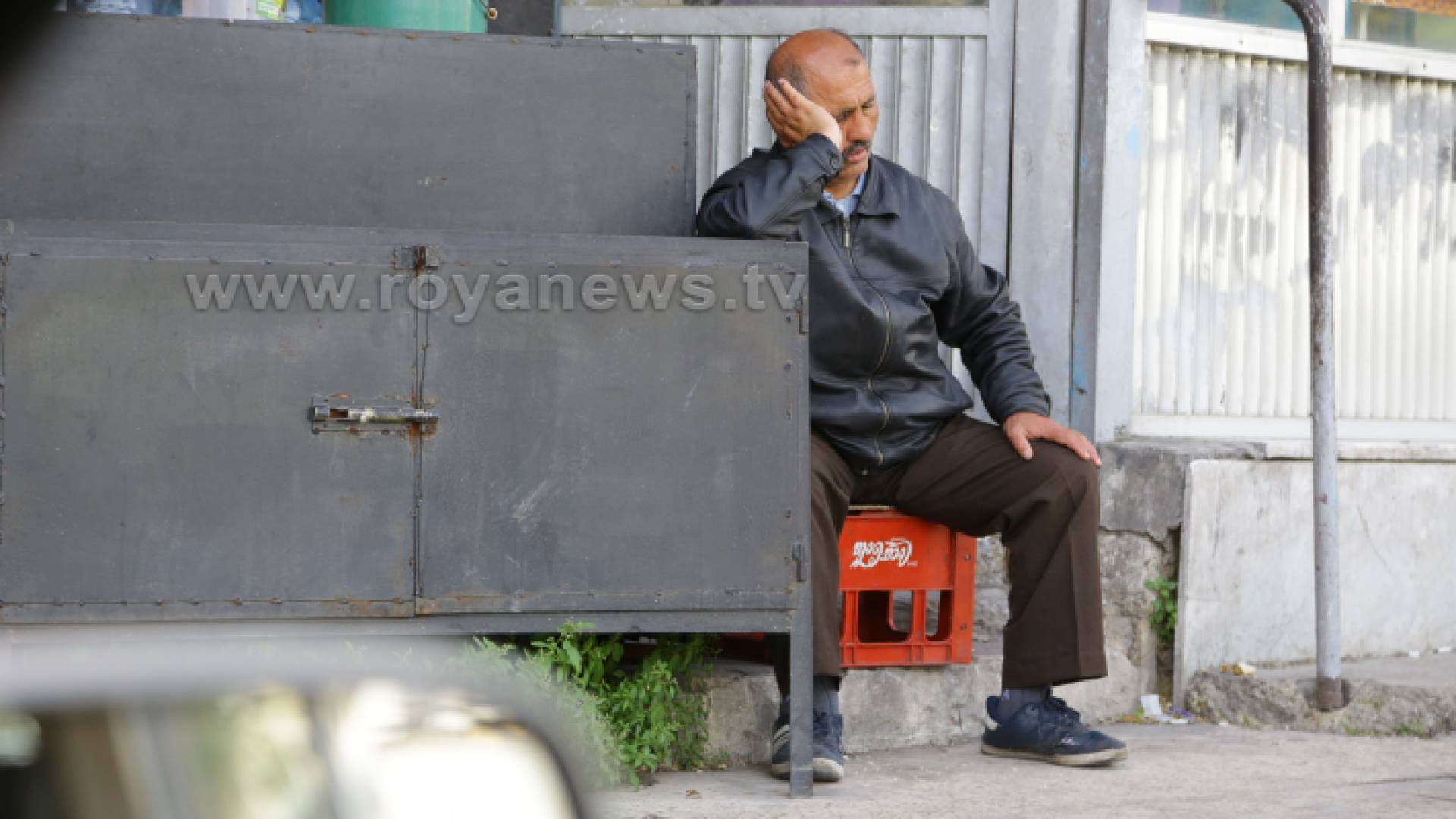 صورة لرجل في وسط البلد بالعاصمة عمان - ارشيفية