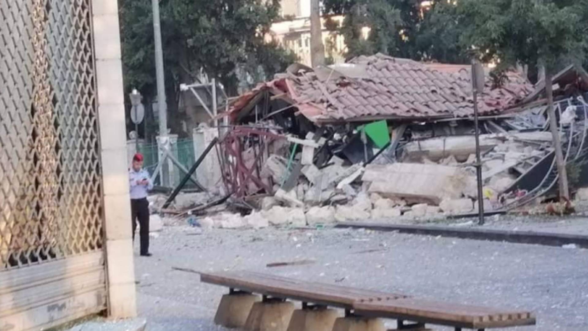 الانفجار الذي وقع في منطقة الرينبو