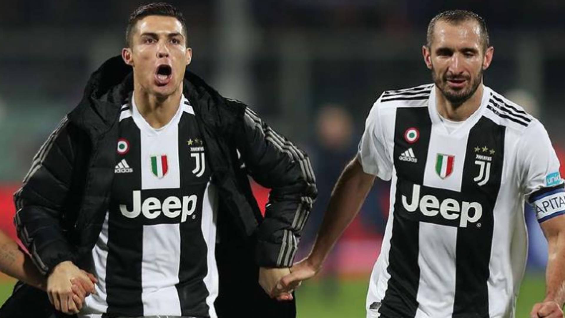 كييليني برفقة رونالدو - ارشيفية