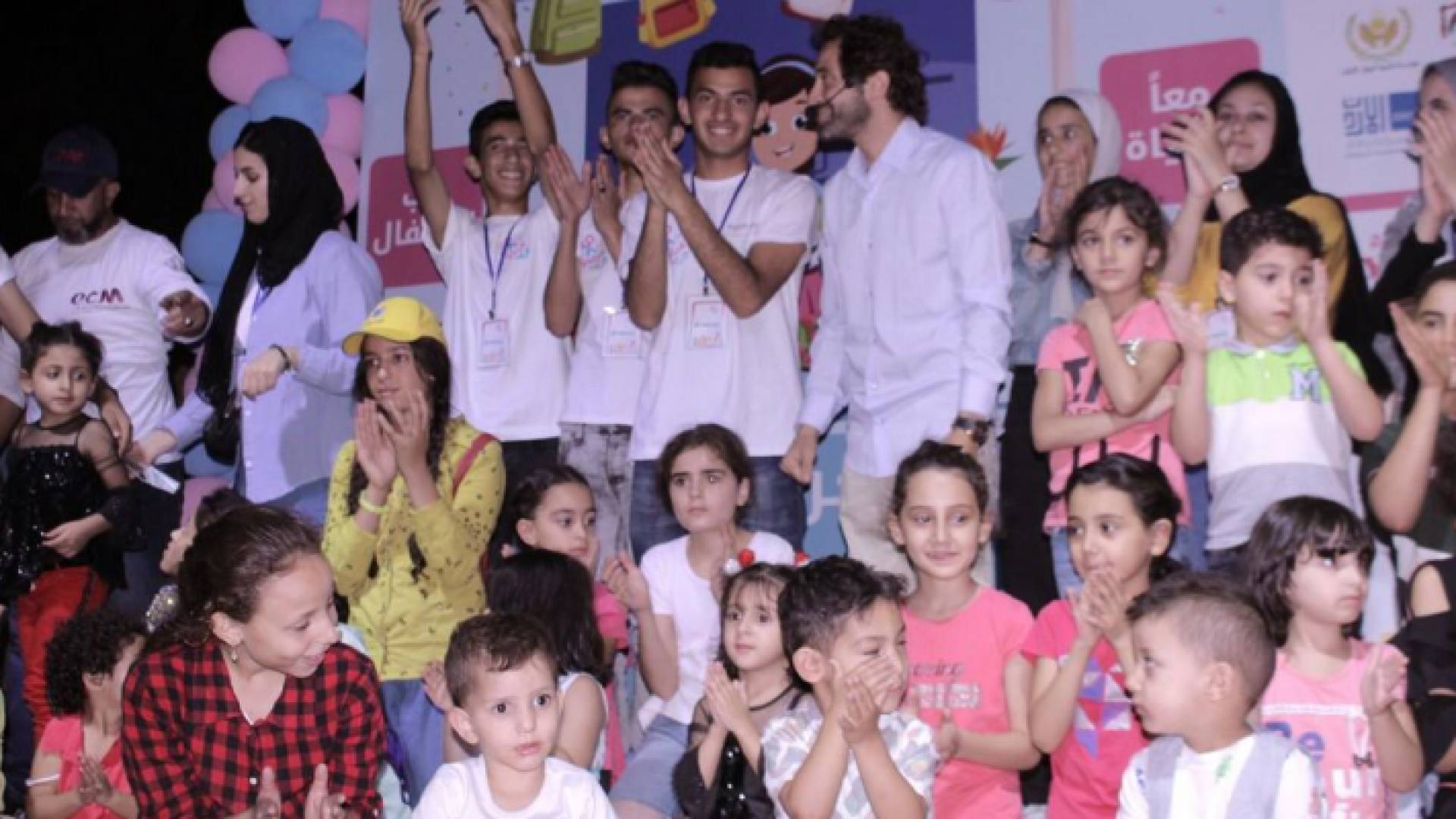 كرنفال وبازار ليالي حرير الطفولي والخيري والانساني بحدائق الحسين