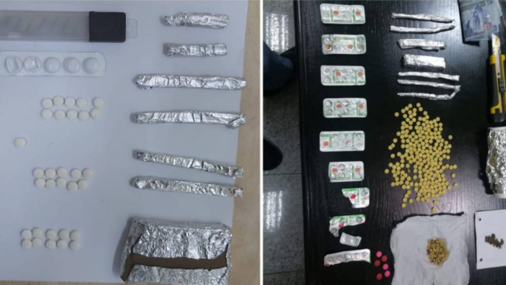 من المضبوطات