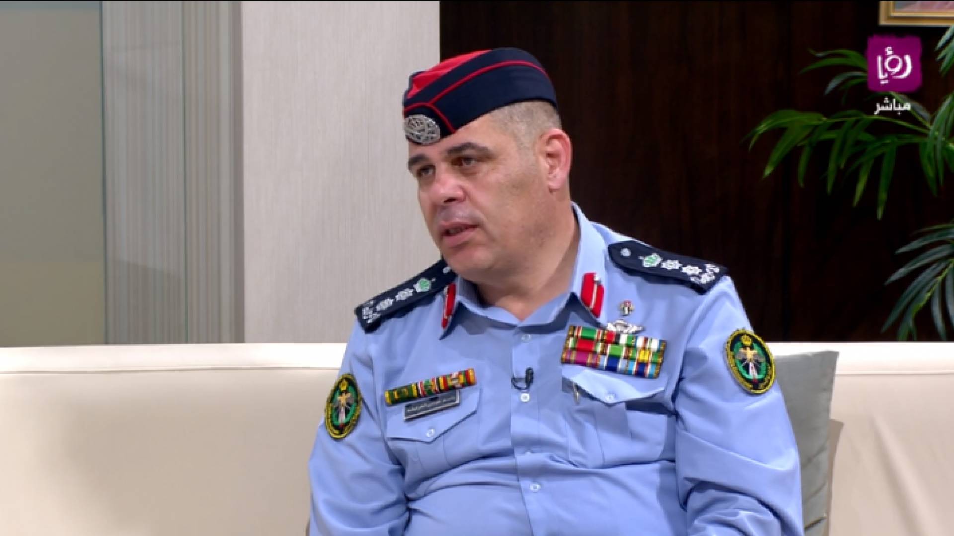 مدير ادارة السير بالانابة العقيد باسم الخرابشة