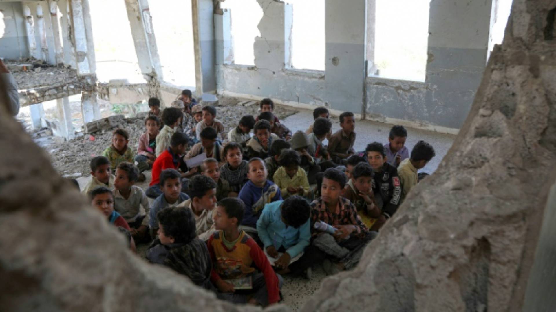 أطفال يمنيون