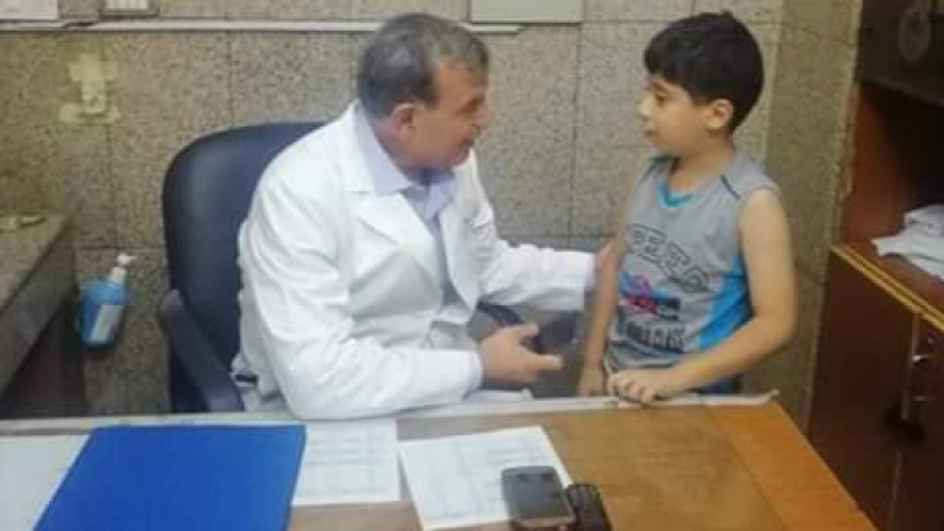 من زيارة وزير الصحة الى مستشفى الامير حمزة