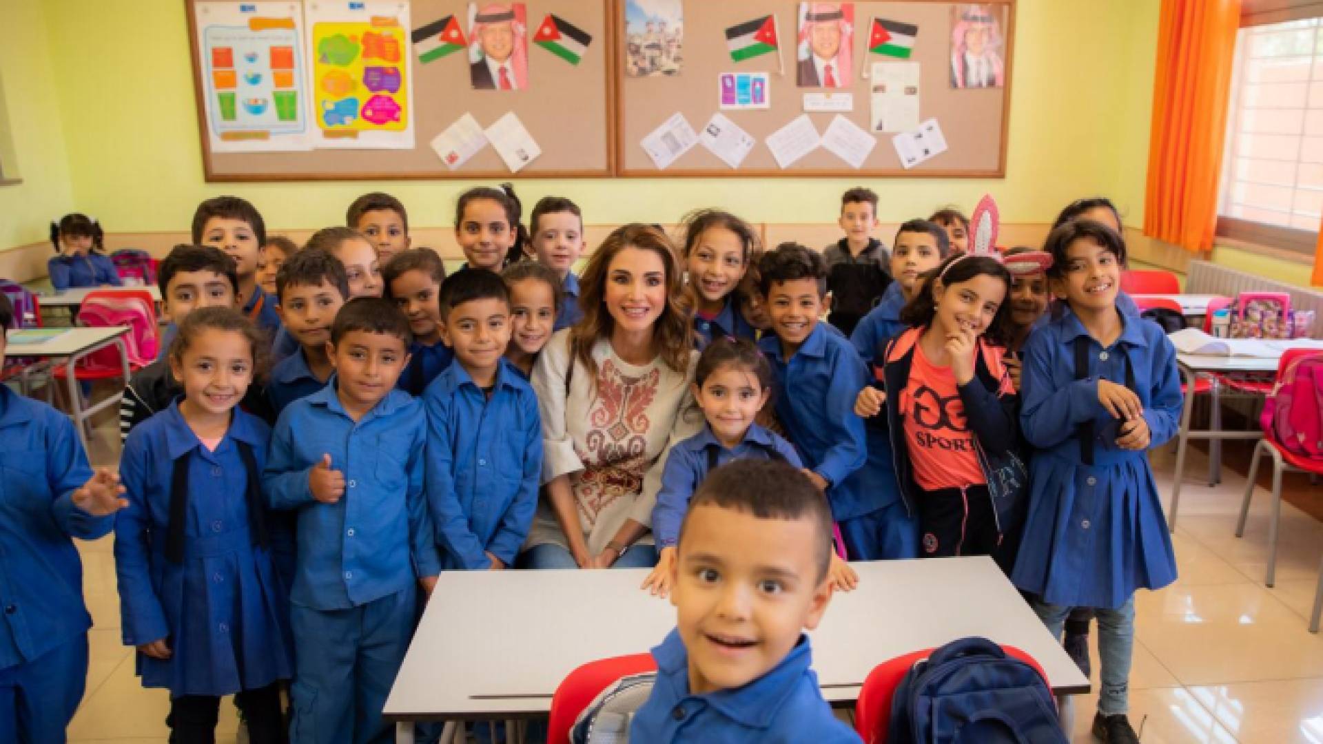 خلال الزيارة